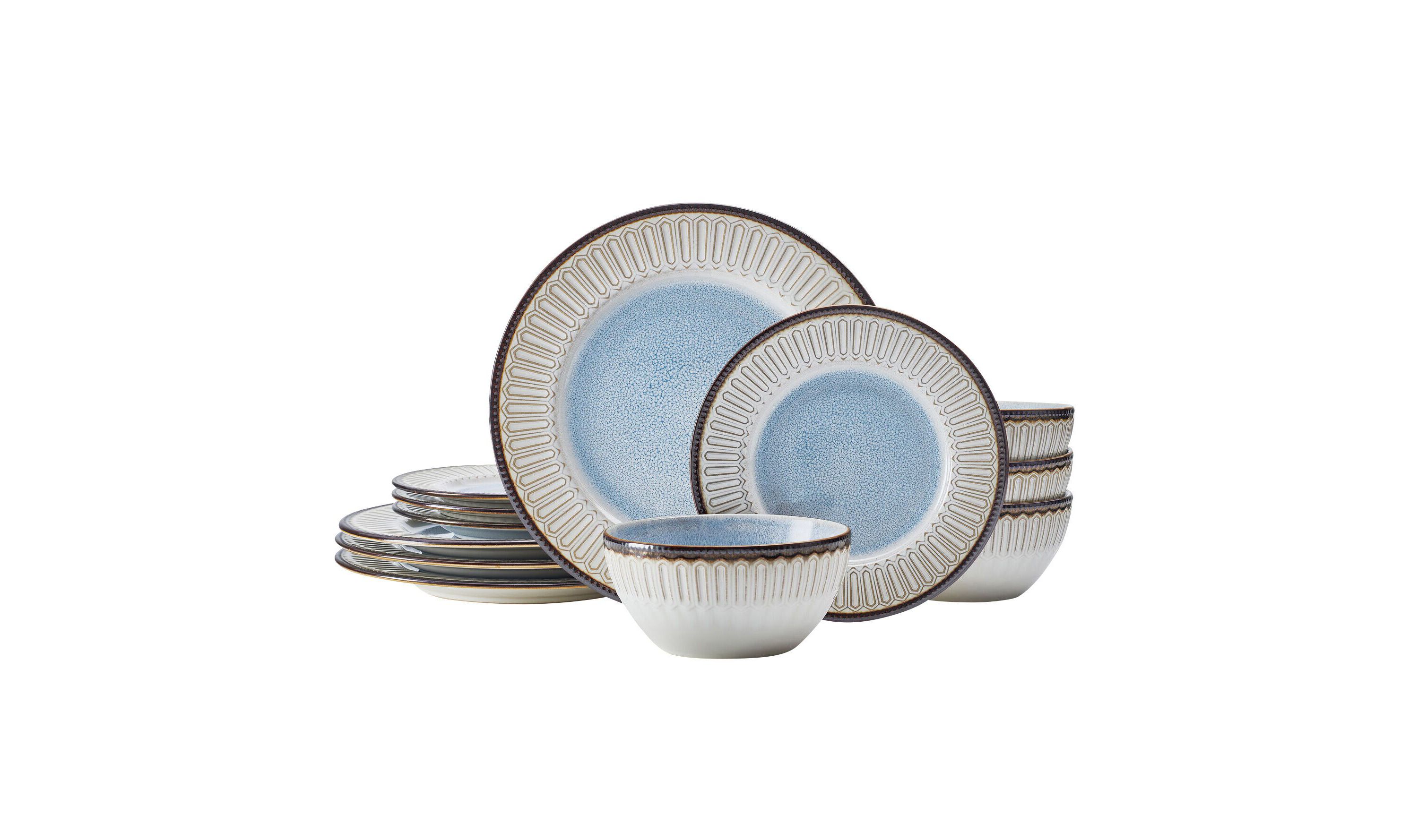 Clara 12-pc Dinnerware Set, Service for 4