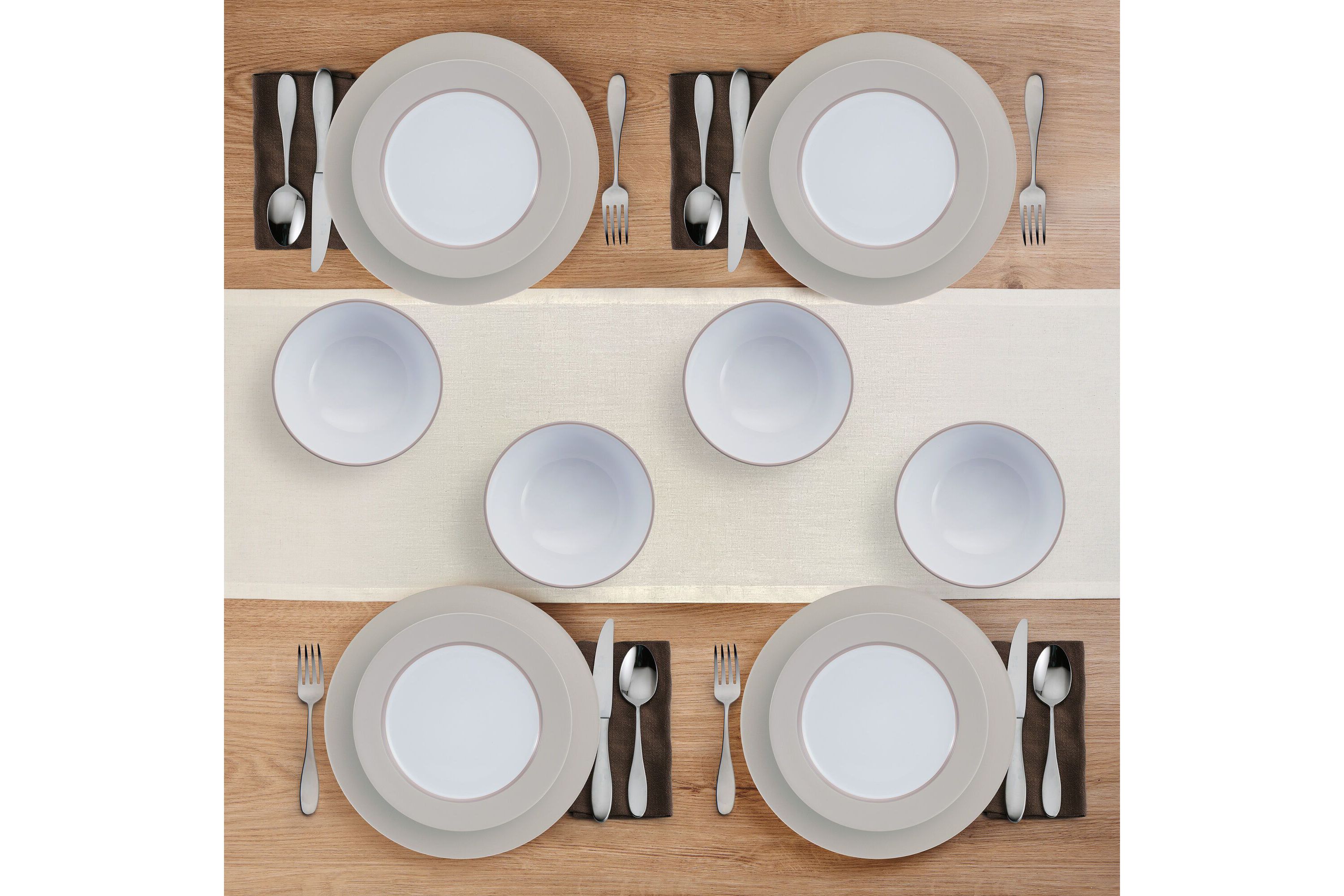 Grayson 12-pc Dinnerware Set, Service for 6