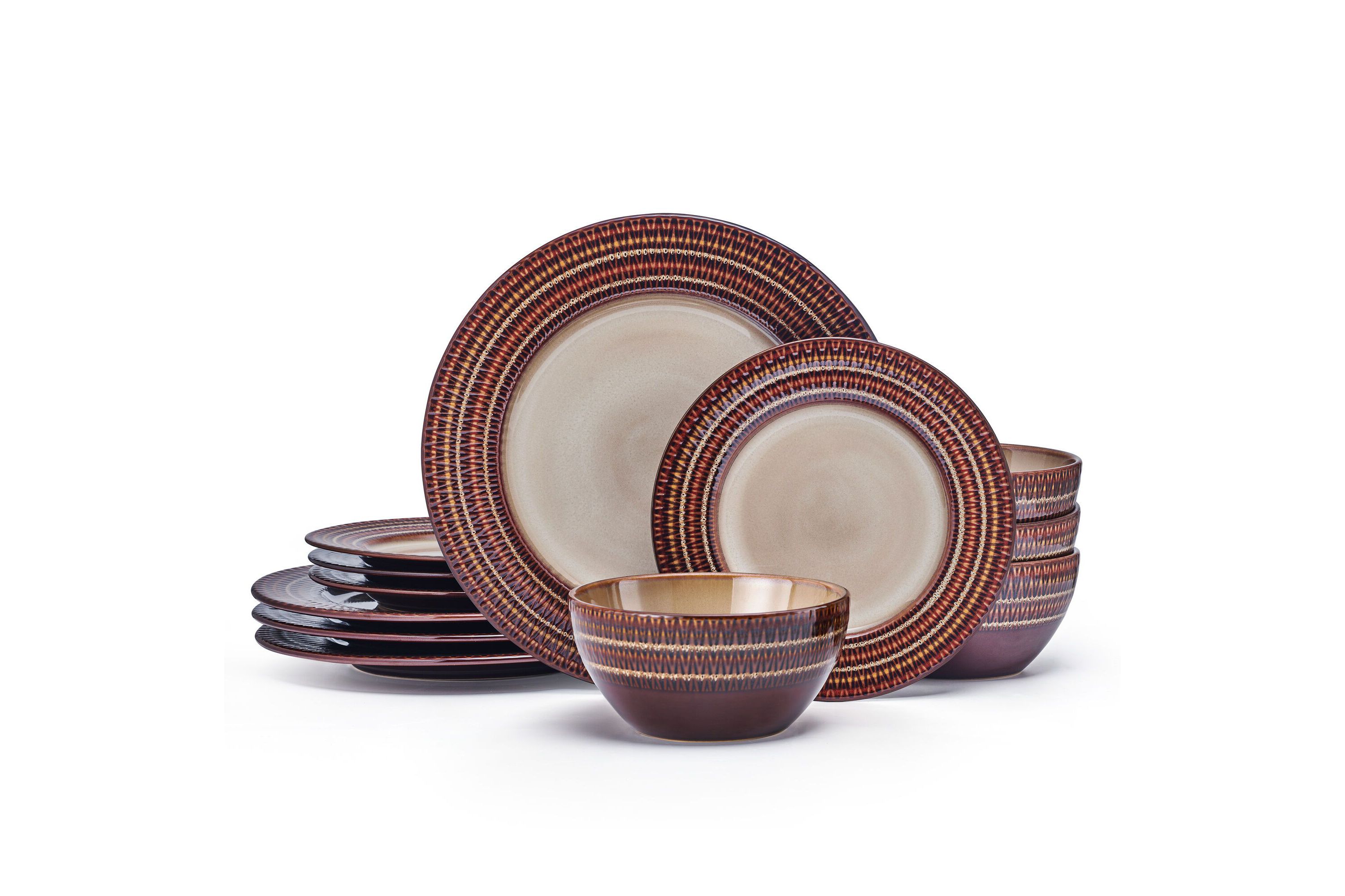 Skylar 12-pc Dinnerware Set, Service for 4