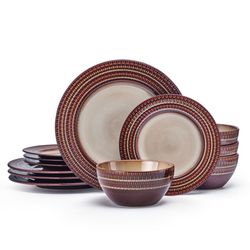 Skylar 12-pc Dinnerware Set, Service for 4