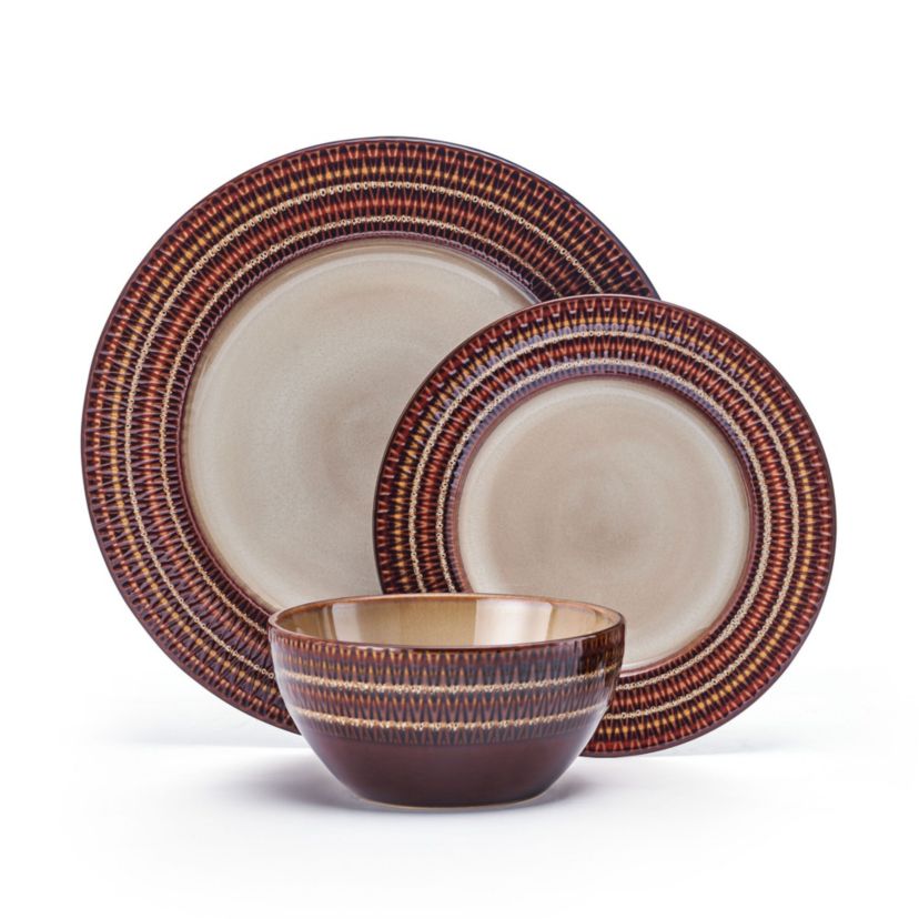 Skylar 12-pc Dinnerware Set, Service for 4