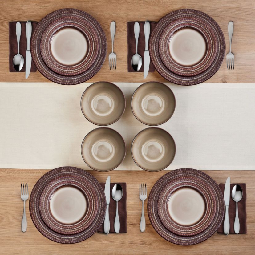 Skylar 12-pc Dinnerware Set, Service for 4