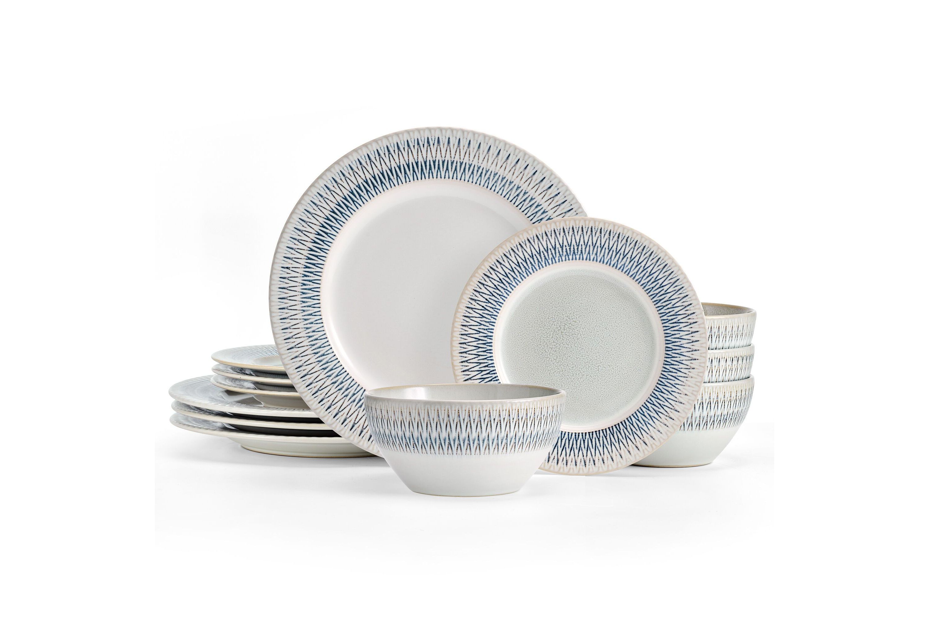 Casey 12-pc Dinnerware Set, Service for 4