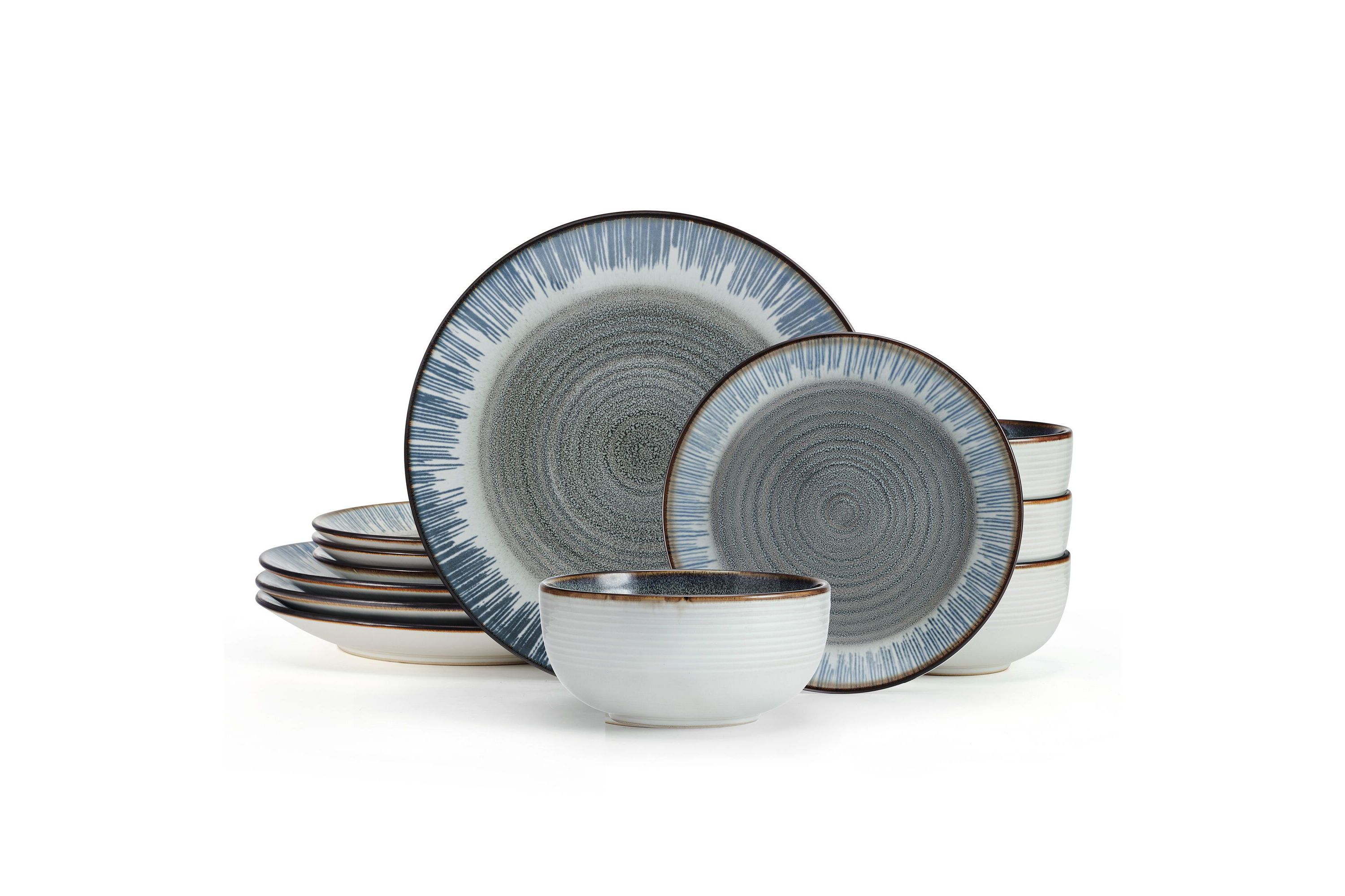 Jaimie 12-pc Dinnerware Set, Service for 4