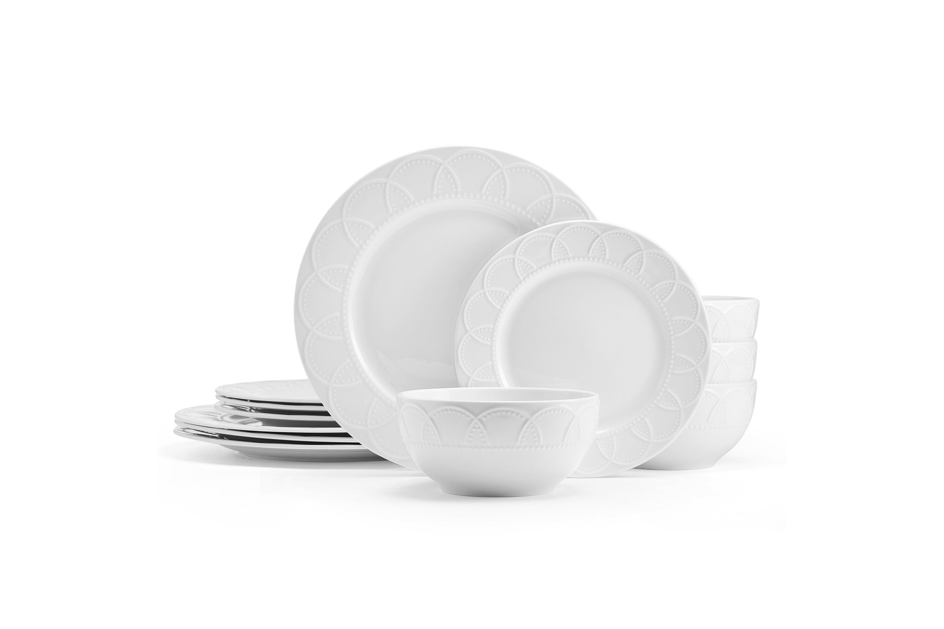 Jules 12-pc Dinnerware Set, Service for 4
