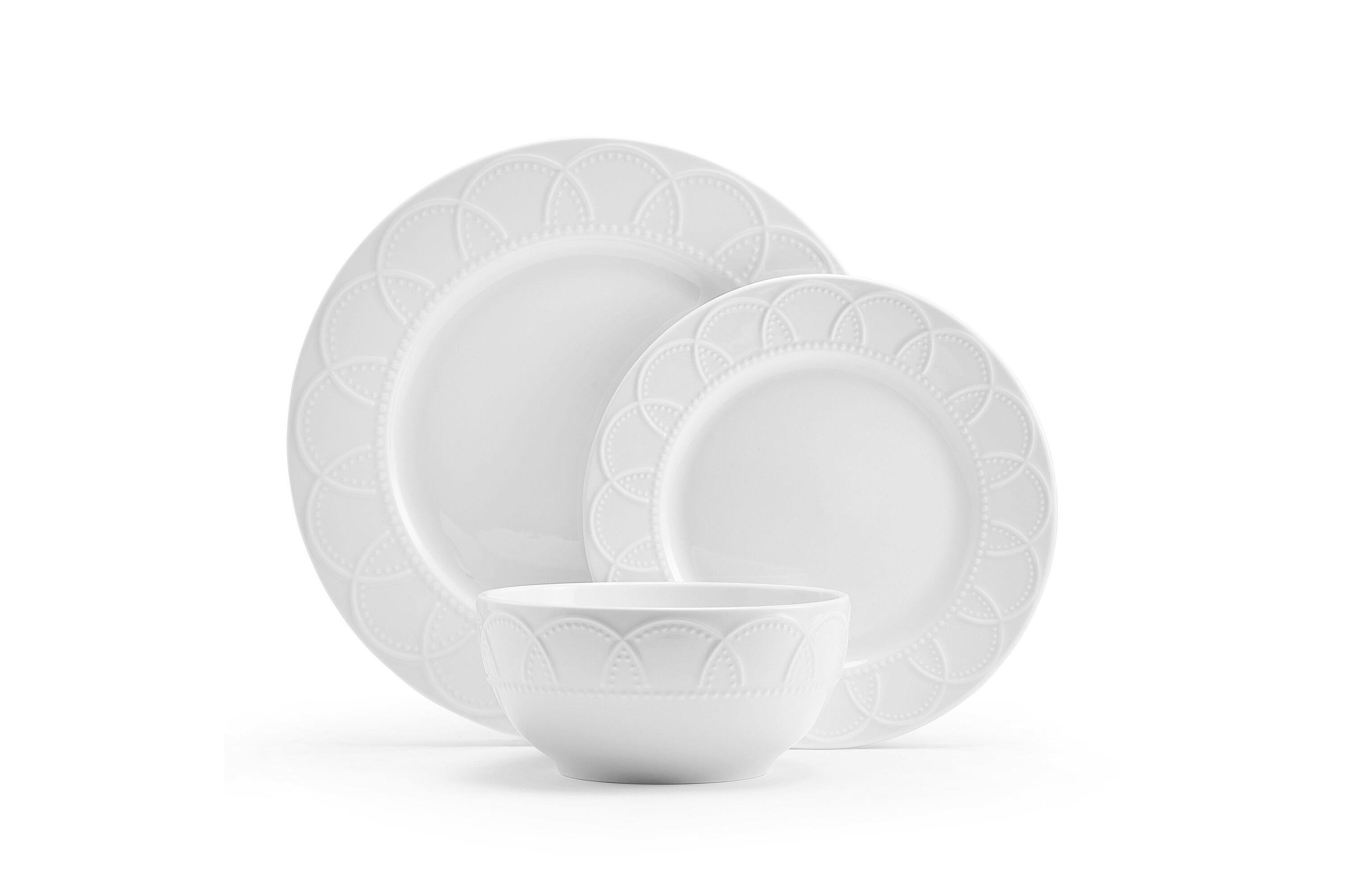 Jules 12-pc Dinnerware Set, Service for 4