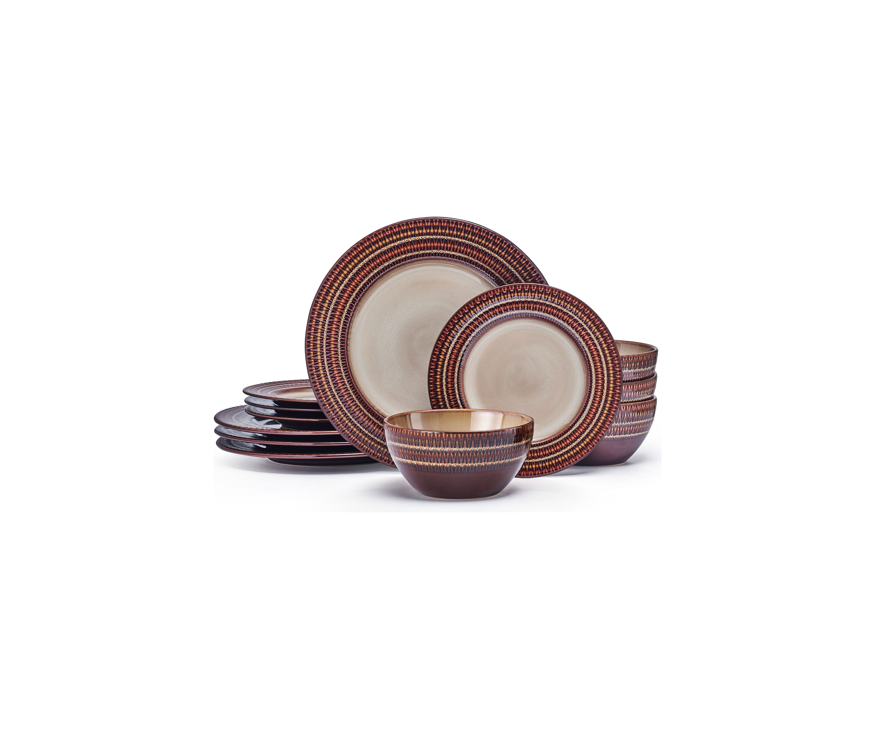 Skylar 12 Piece Dinnerware Set