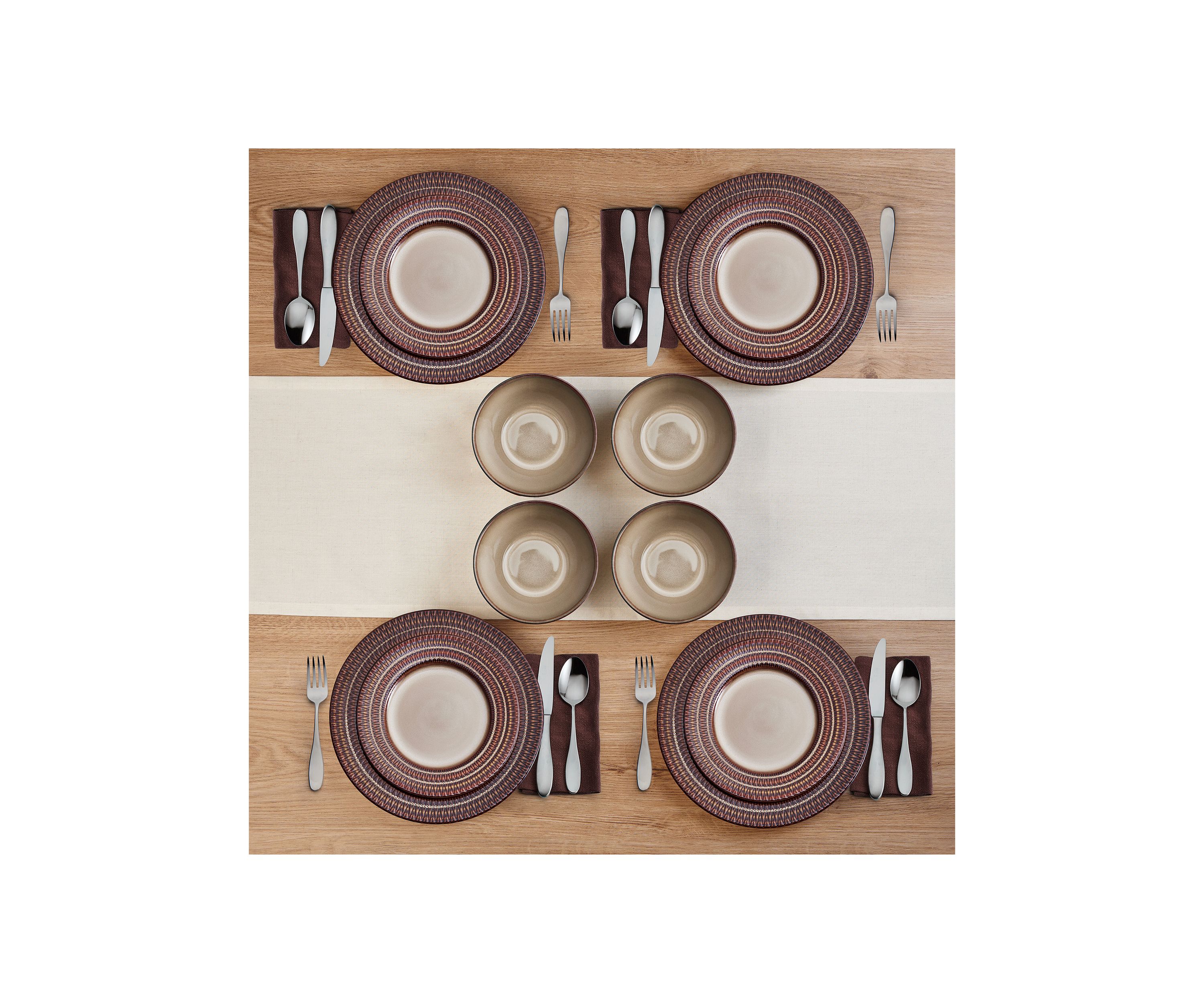 Skylar 12 Piece Dinnerware Set