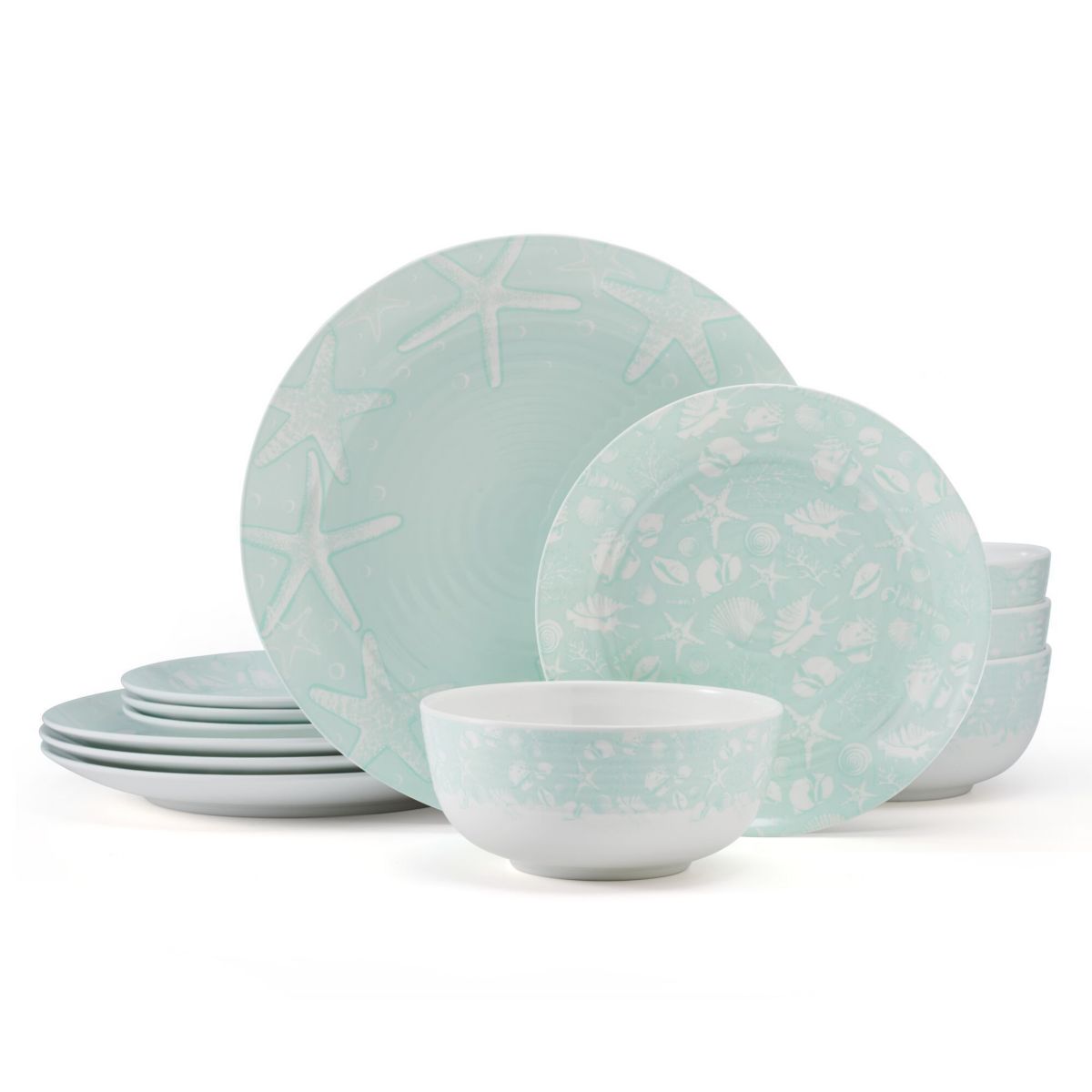 Venice 12-pc Melamine Dinnerware Set, Service for 4