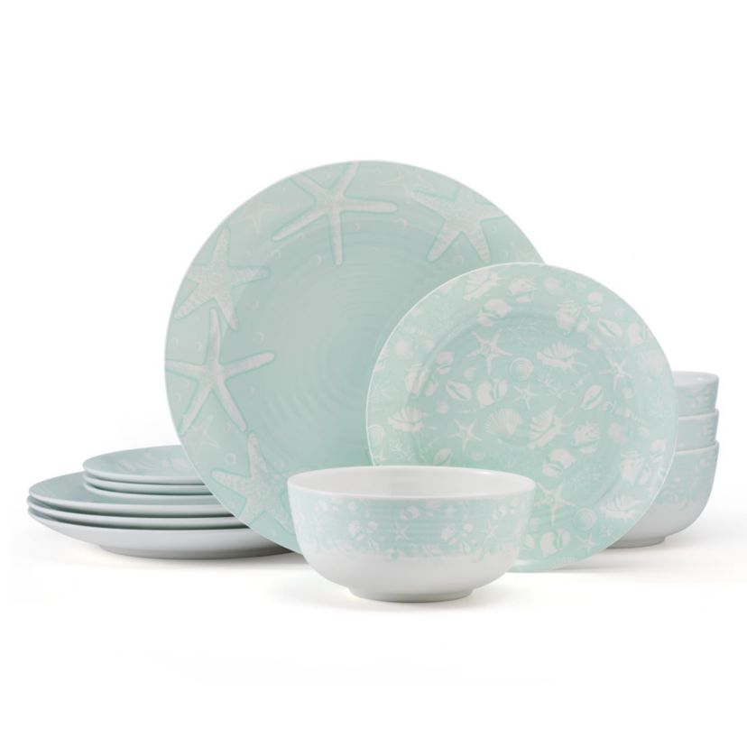 Venice 12-pc Melamine Dinnerware Set, Service for 4