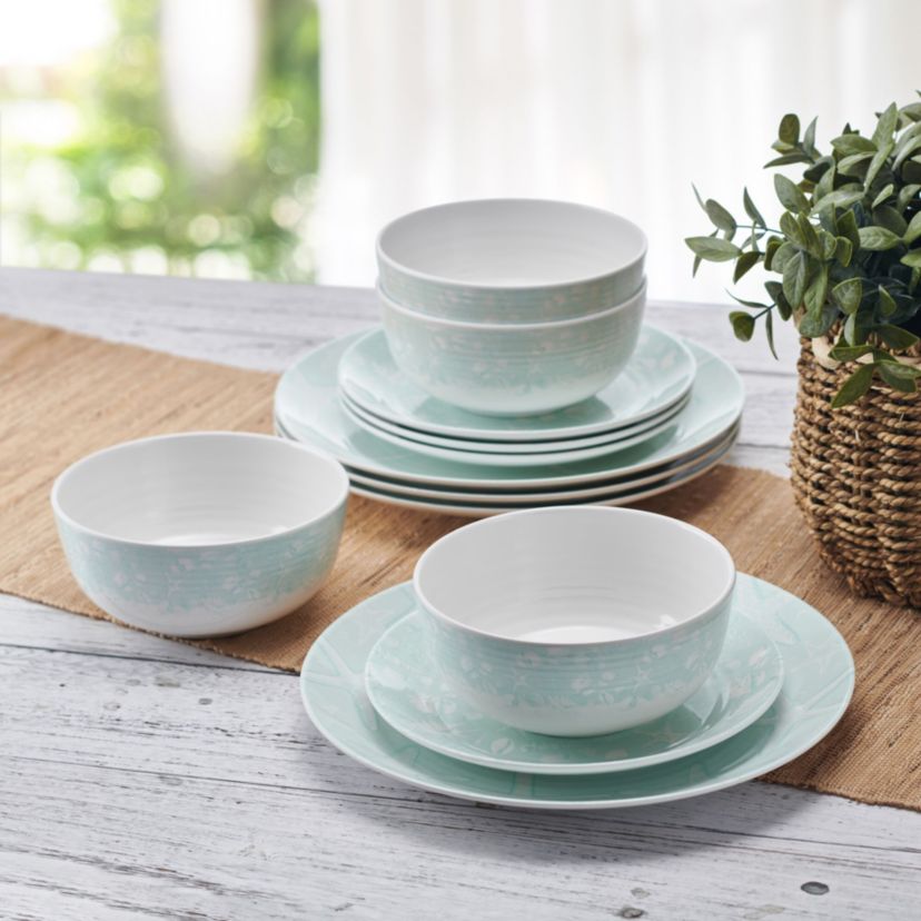 Venice 12-pc Melamine Dinnerware Set, Service for 4
