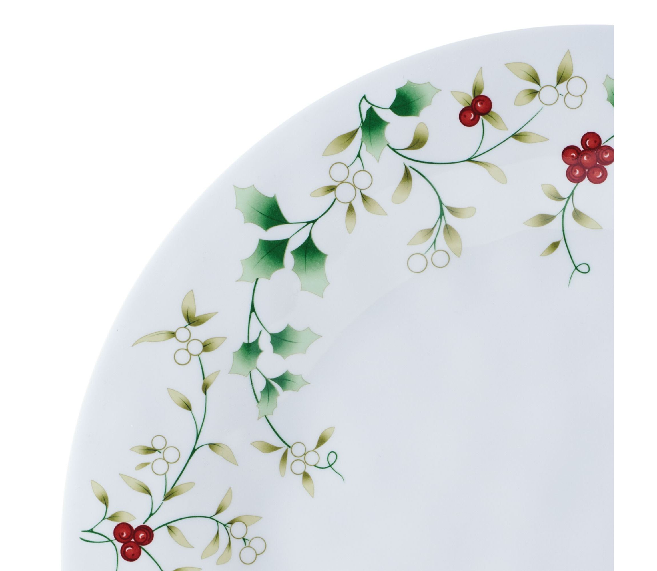 Winterberry Melamine 24-pc Dinnerware Set, Service for 6