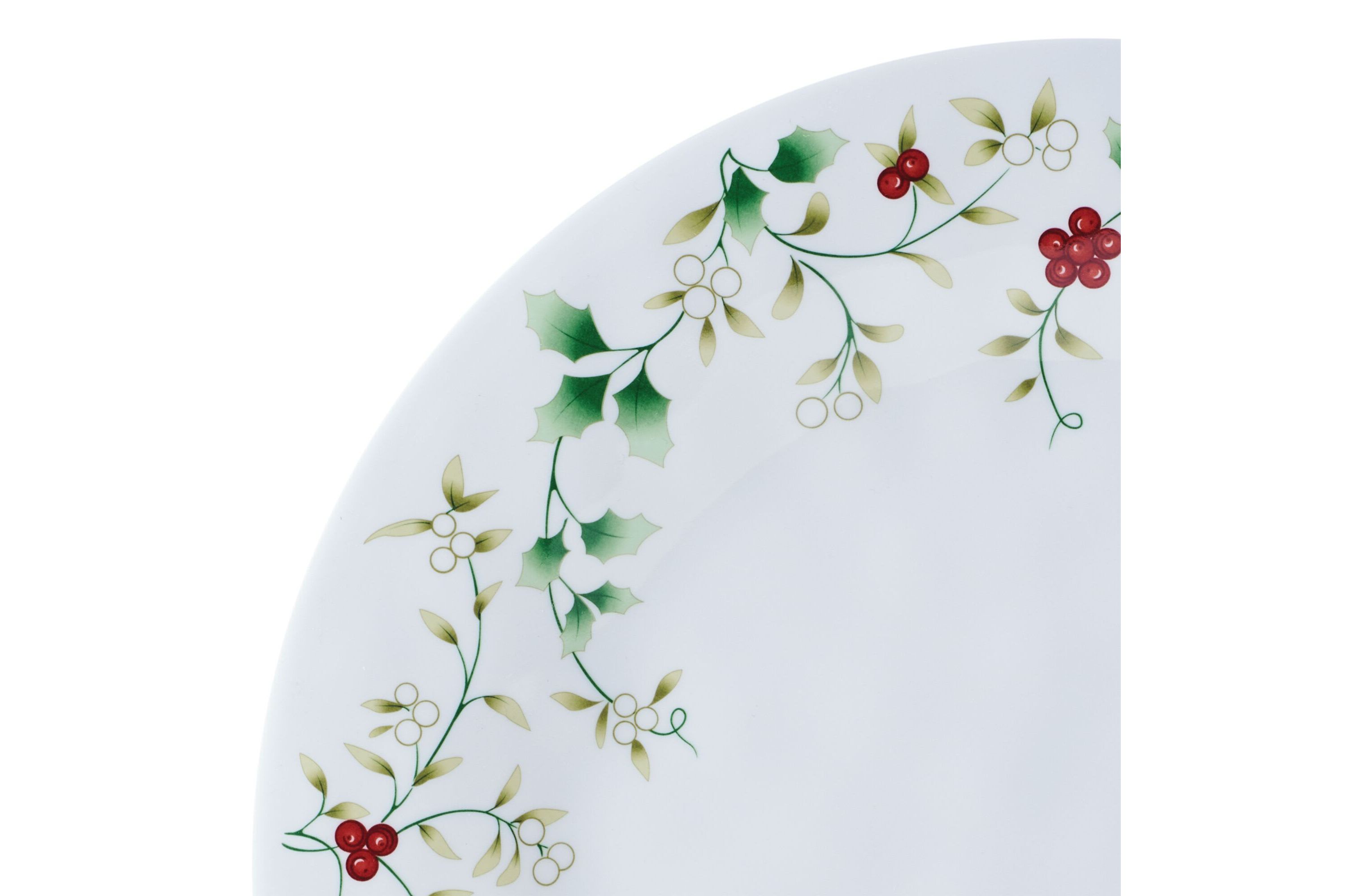 Winterberry Melamine 24-pc Dinnerware Set, Service for 6