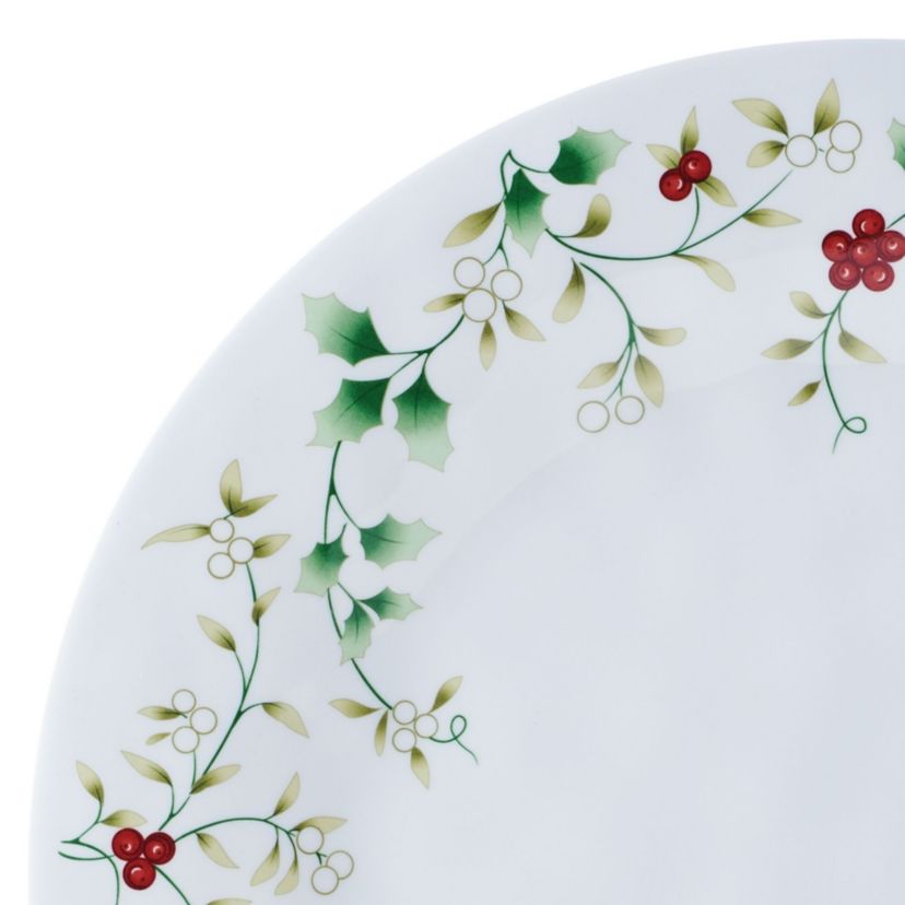 Winterberry Melamine 24-pc Dinnerware Set, Service for 6