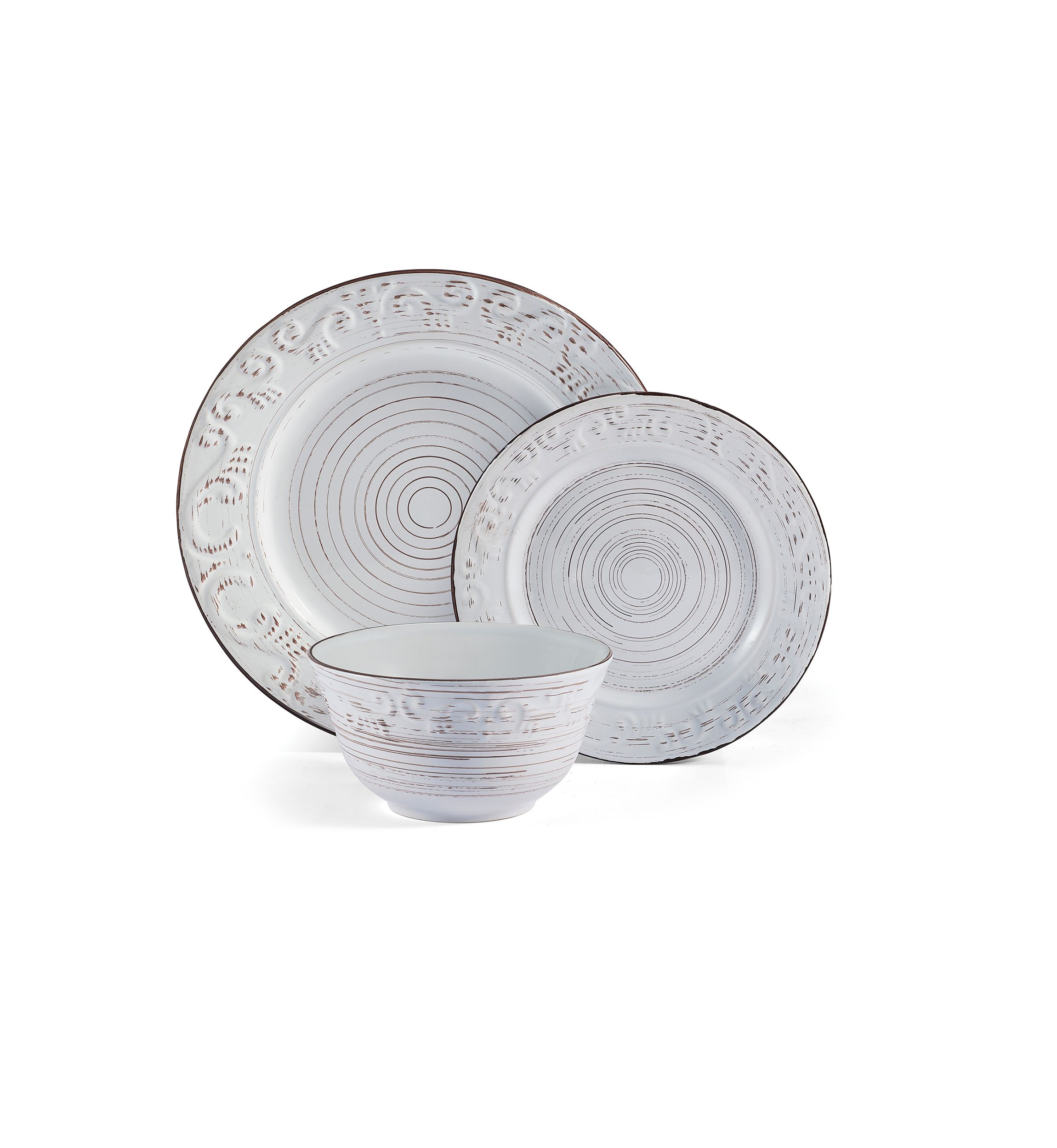 Trellis 12-Piece Dinnerware Set