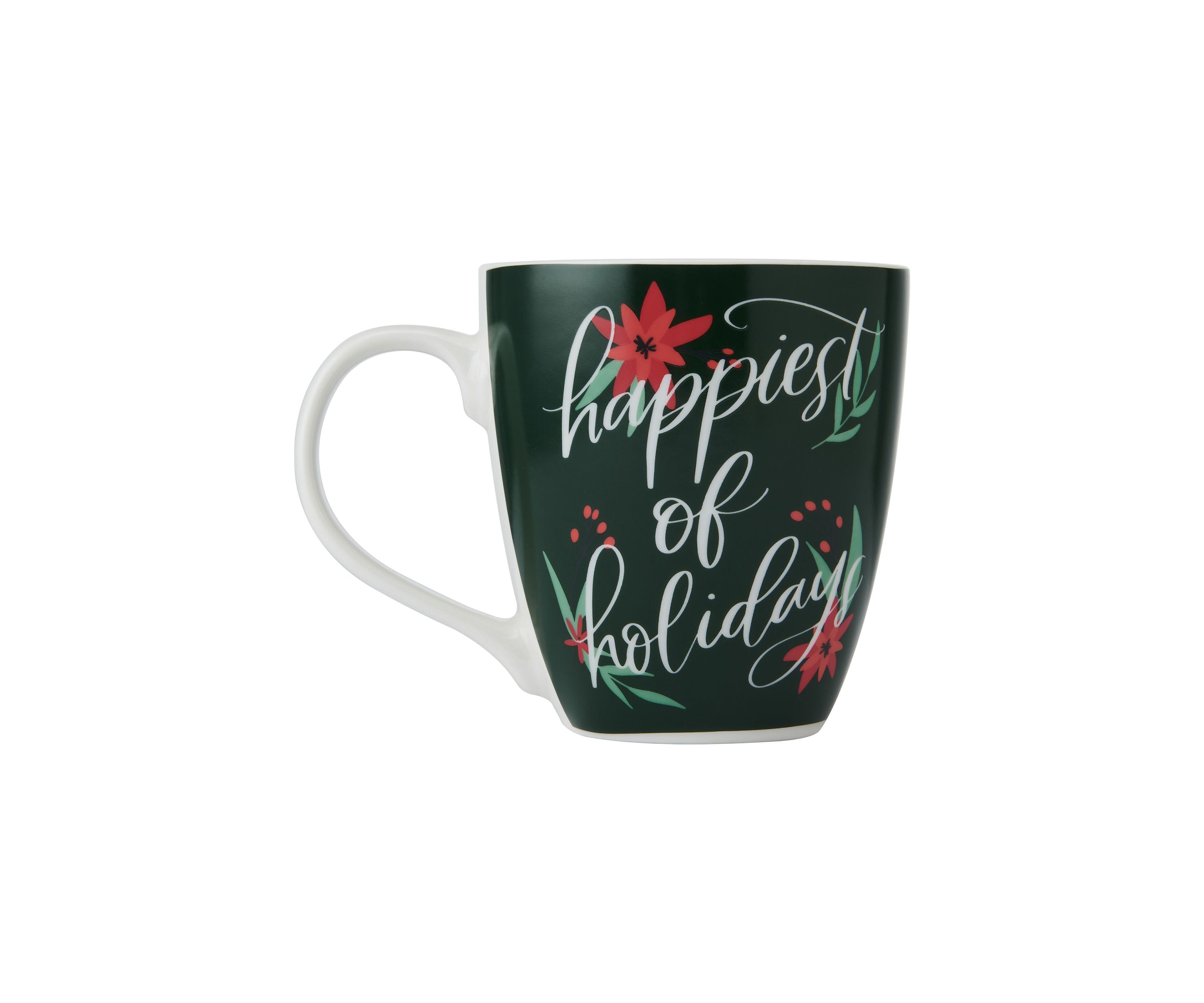18 Ounce Happiest of Holidays Christmas Mug