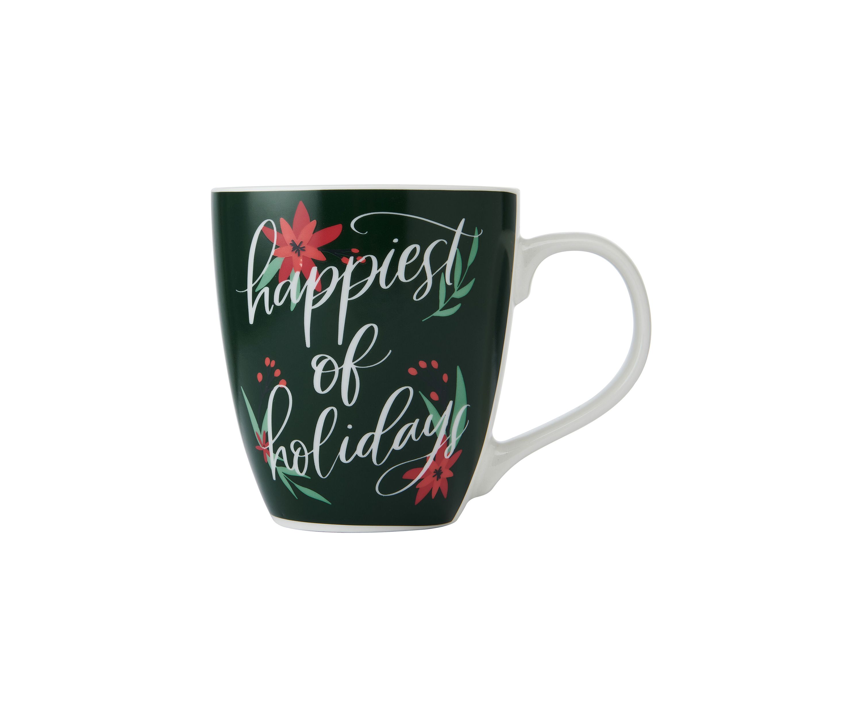18 Ounce Happiest of Holidays Christmas Mug
