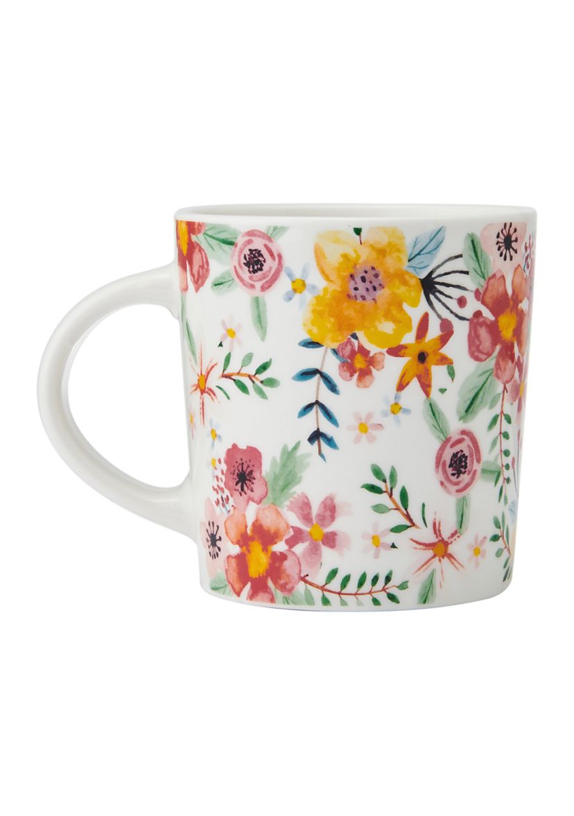 Floral Live Simply Bloom Wildly Mug