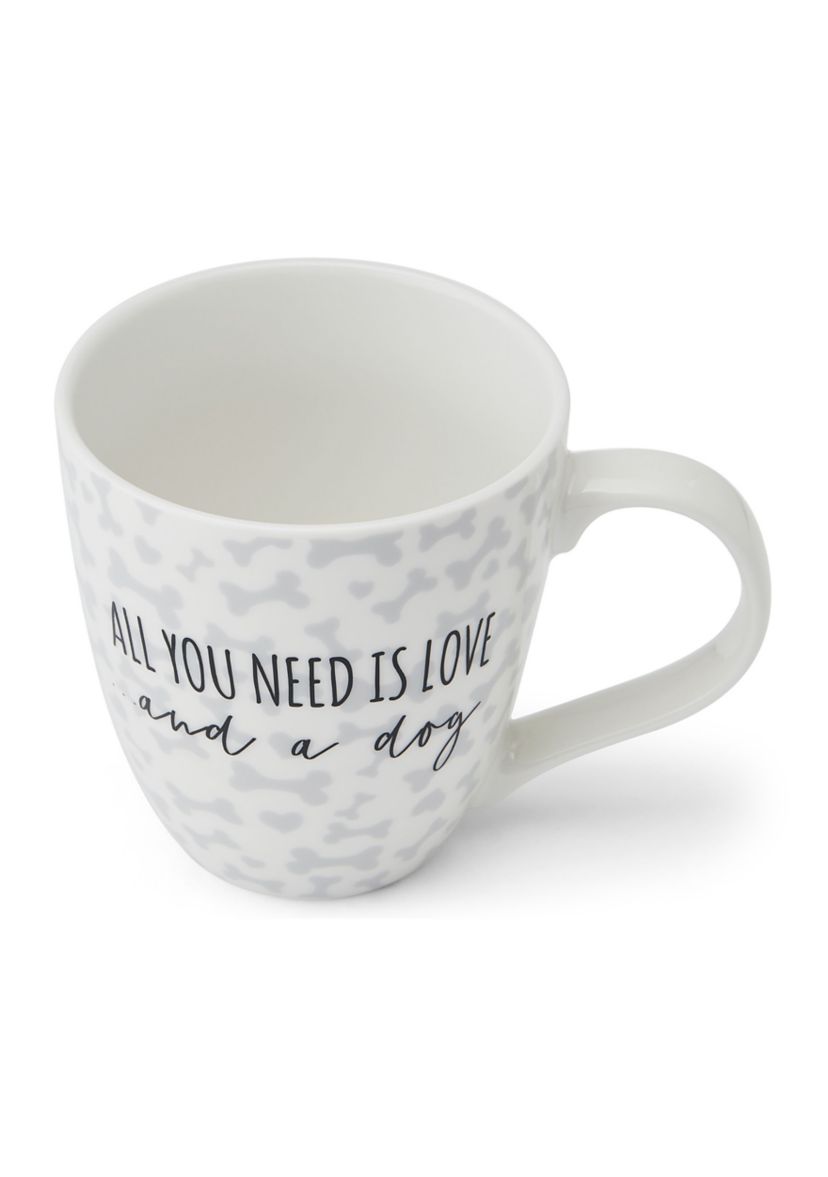 Pfaltzgraff All You Need is Love and a Dog Mug, 18 Ounces