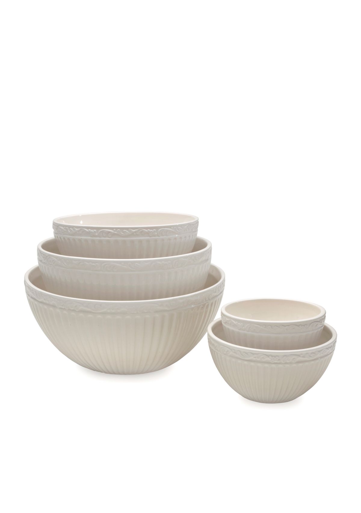 Italian Countryside Set of 5 Stacking Bowls