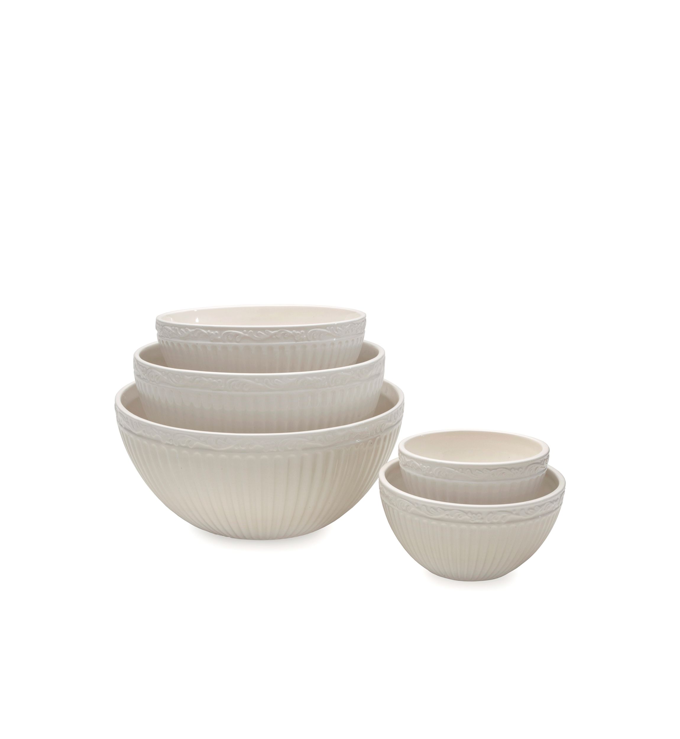 Italian Countryside Set of 5 Stacking Bowls
