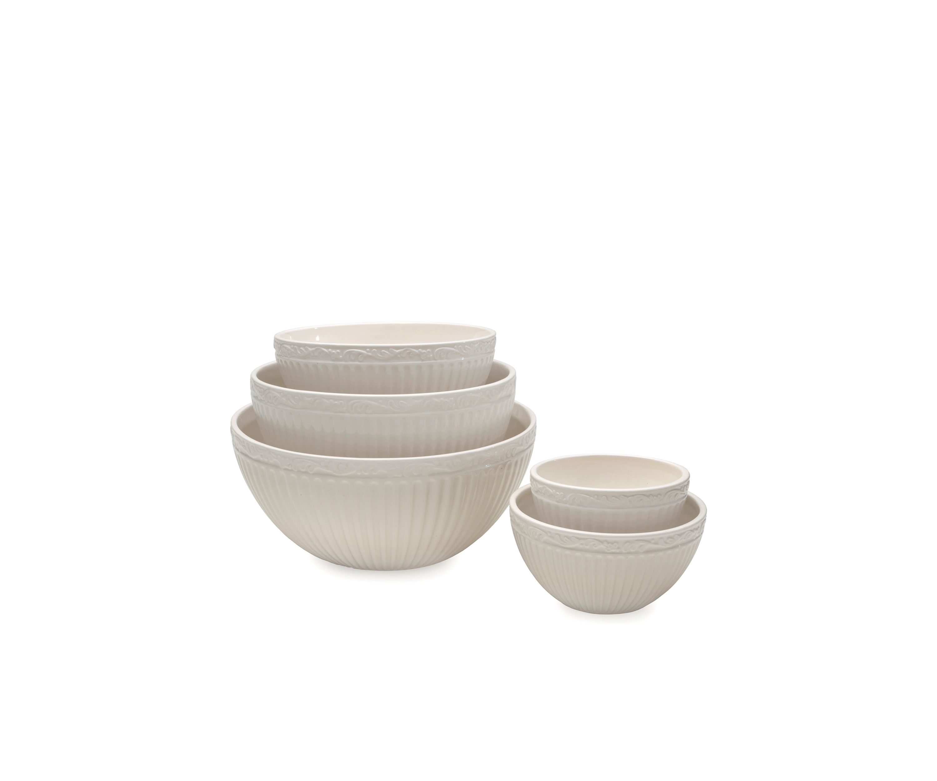 Italian Countryside Set of 5 Stacking Bowls