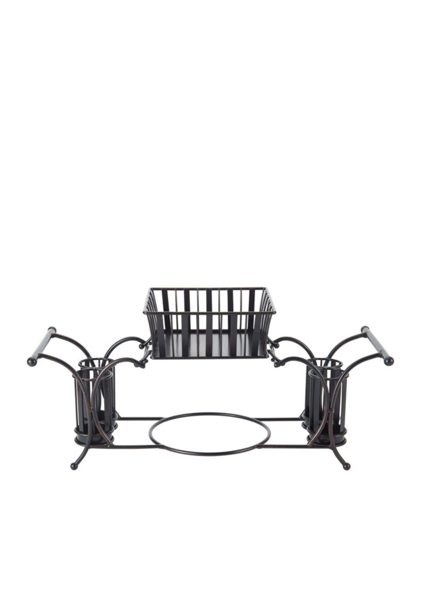  Band and Stripe Buffet Caddy 