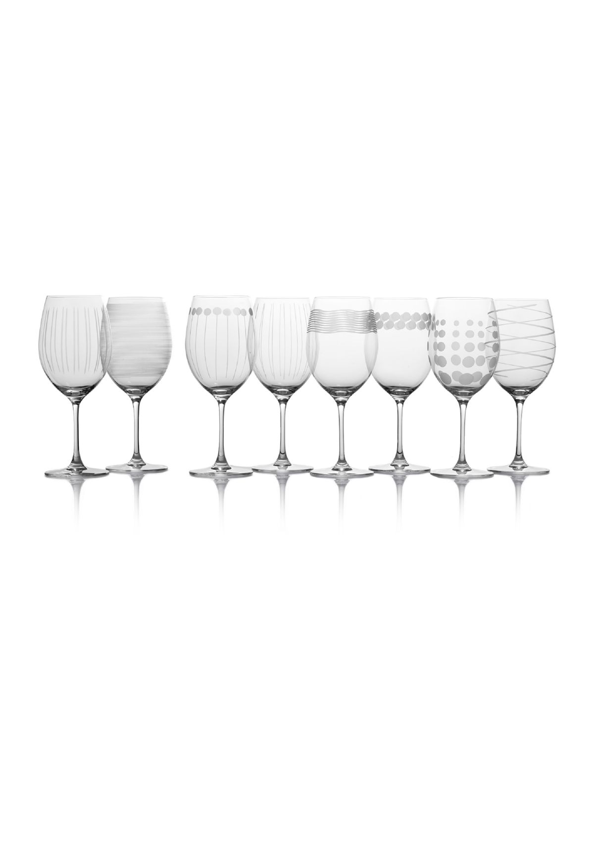 Red Wine Glasses - Set of 8