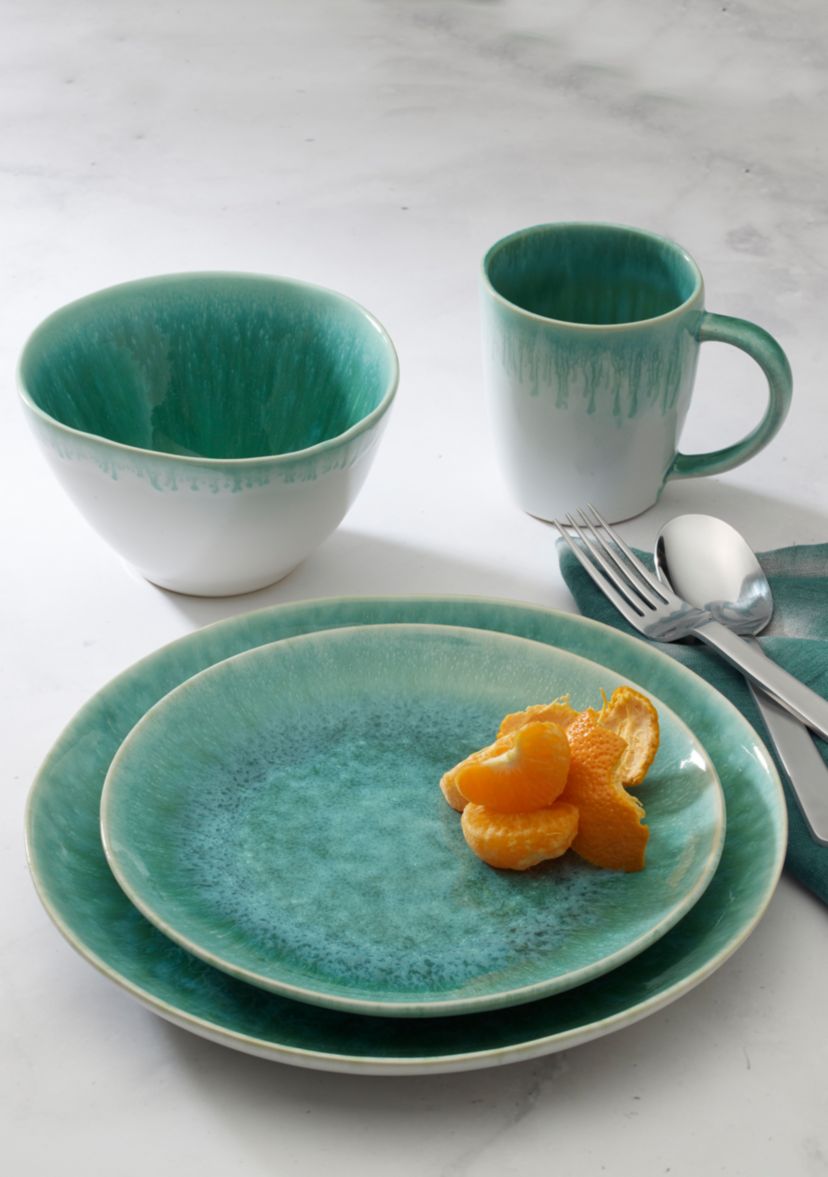 Aventura Green 4-Piece Place Setting