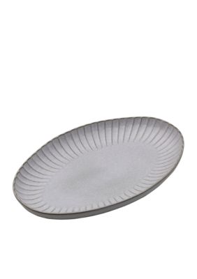 Mikasa Monterey Gray Oval Platter | belk