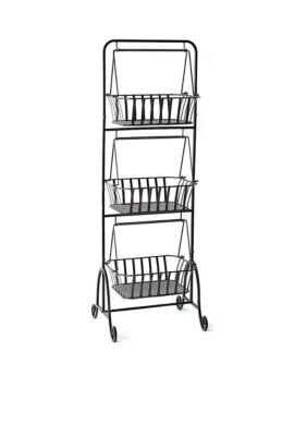 mikasa bristol 3 tier market baske