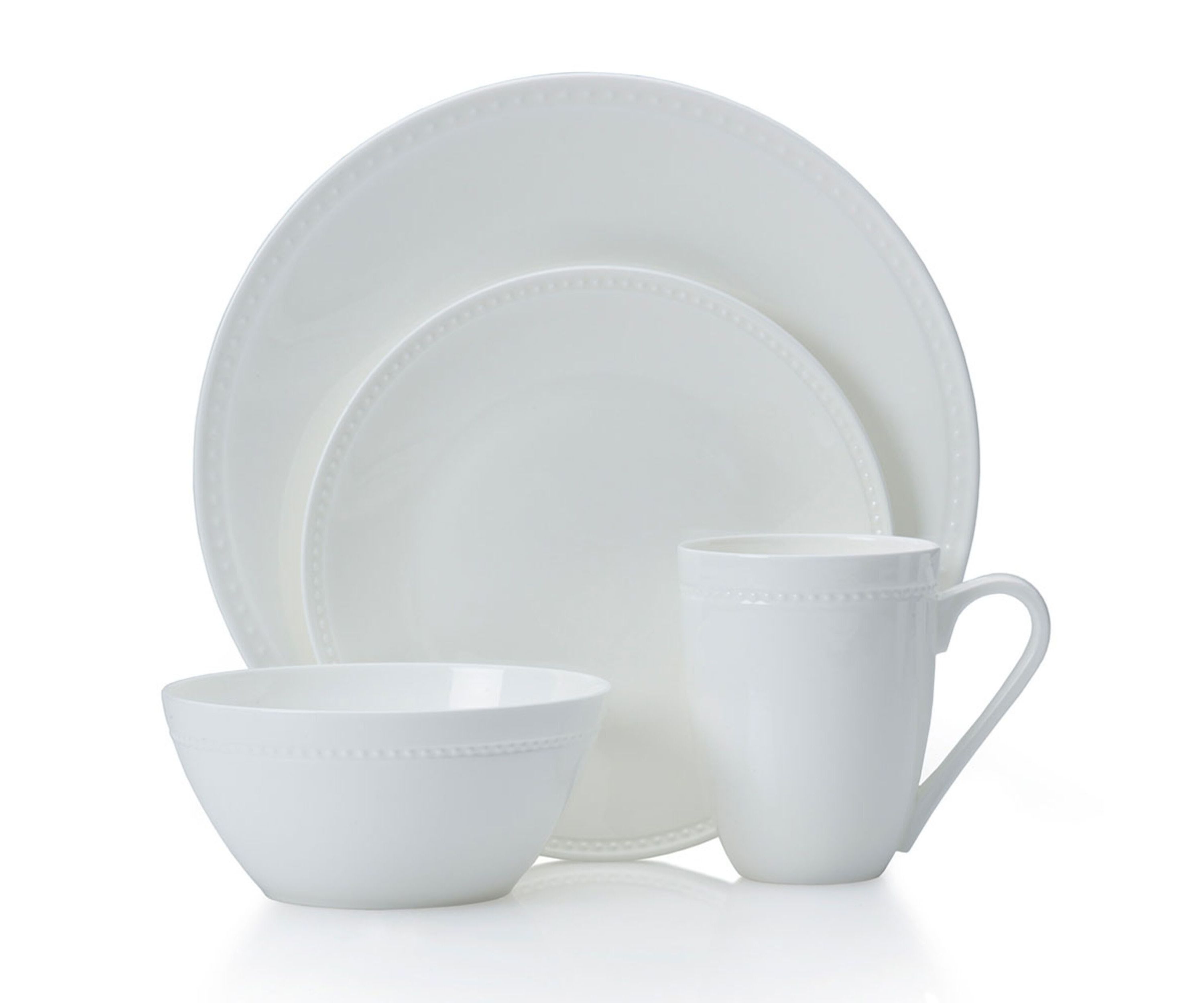 Loria 16 Piece Dinnerware Set, Service for 4