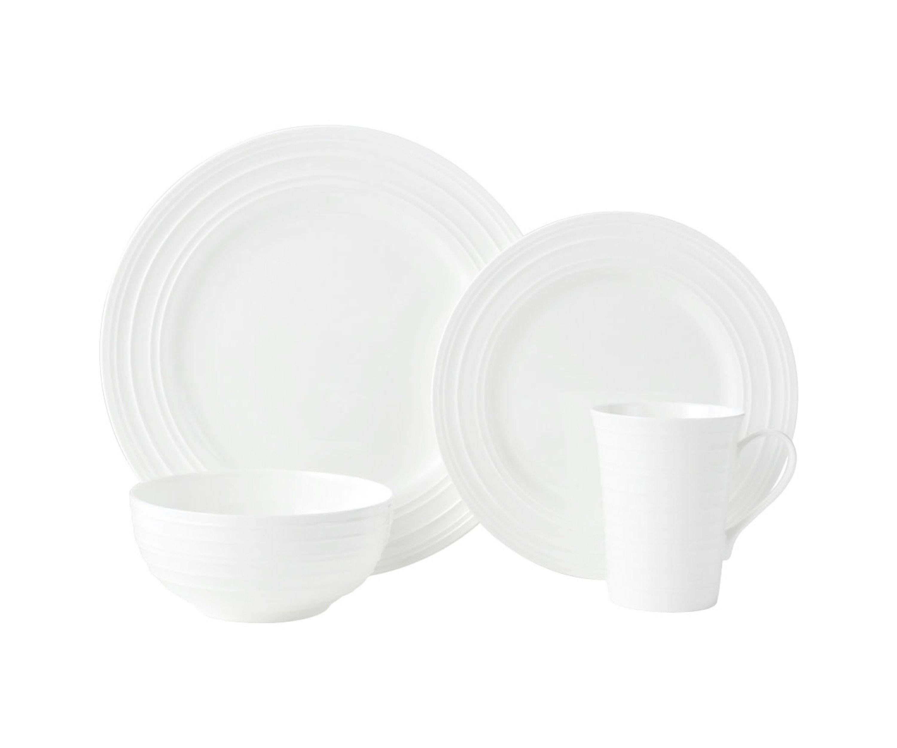 Ciara 16 Piece Dinnerware Set, Service for 4