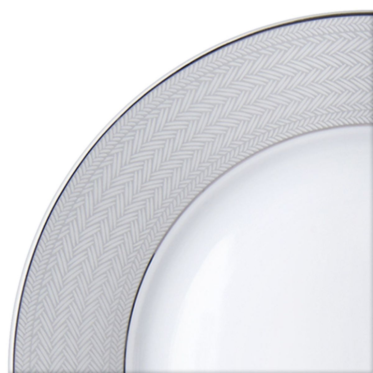 Percy 20 Piece Porcelain Dinnerware Set, Service for 4, Grey