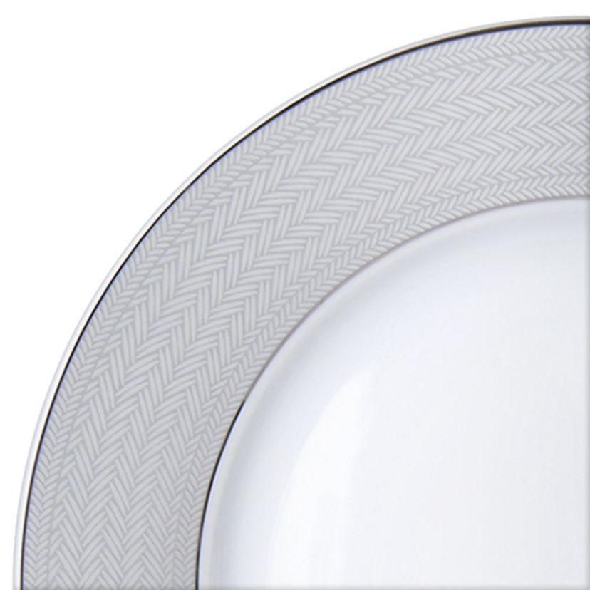 Percy 20 Piece Porcelain Dinnerware Set, Service for 4, Grey
