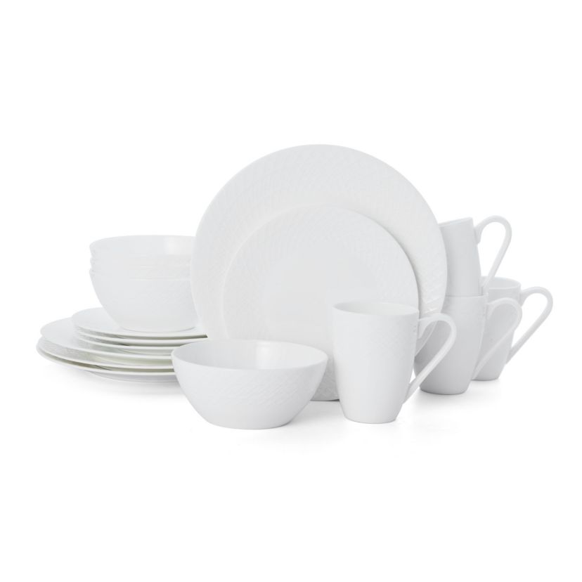 Jenna 16 Piece Dinnerware Set, ServiceFor 4