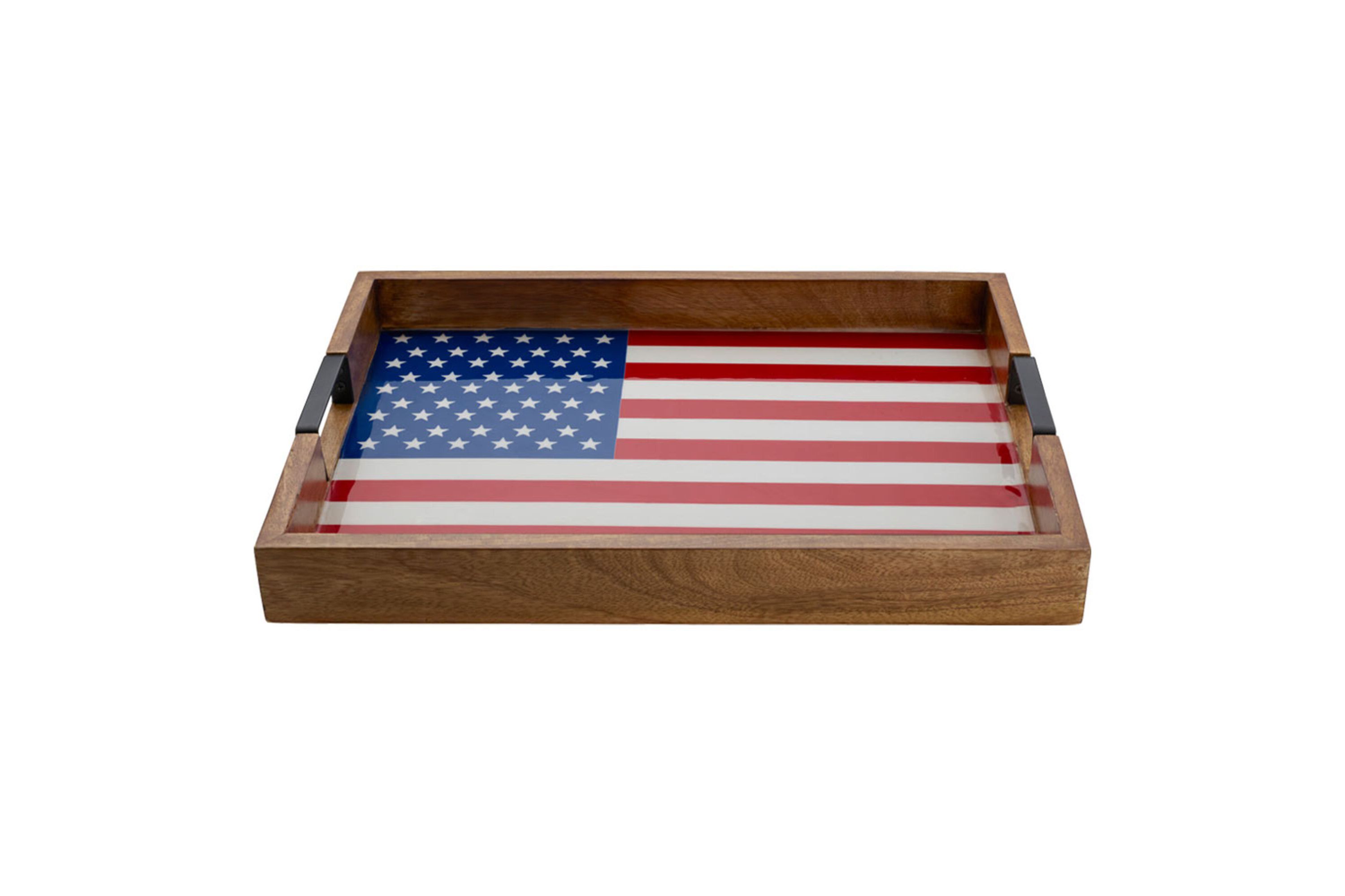 Rectangular Flag Lazy Susan