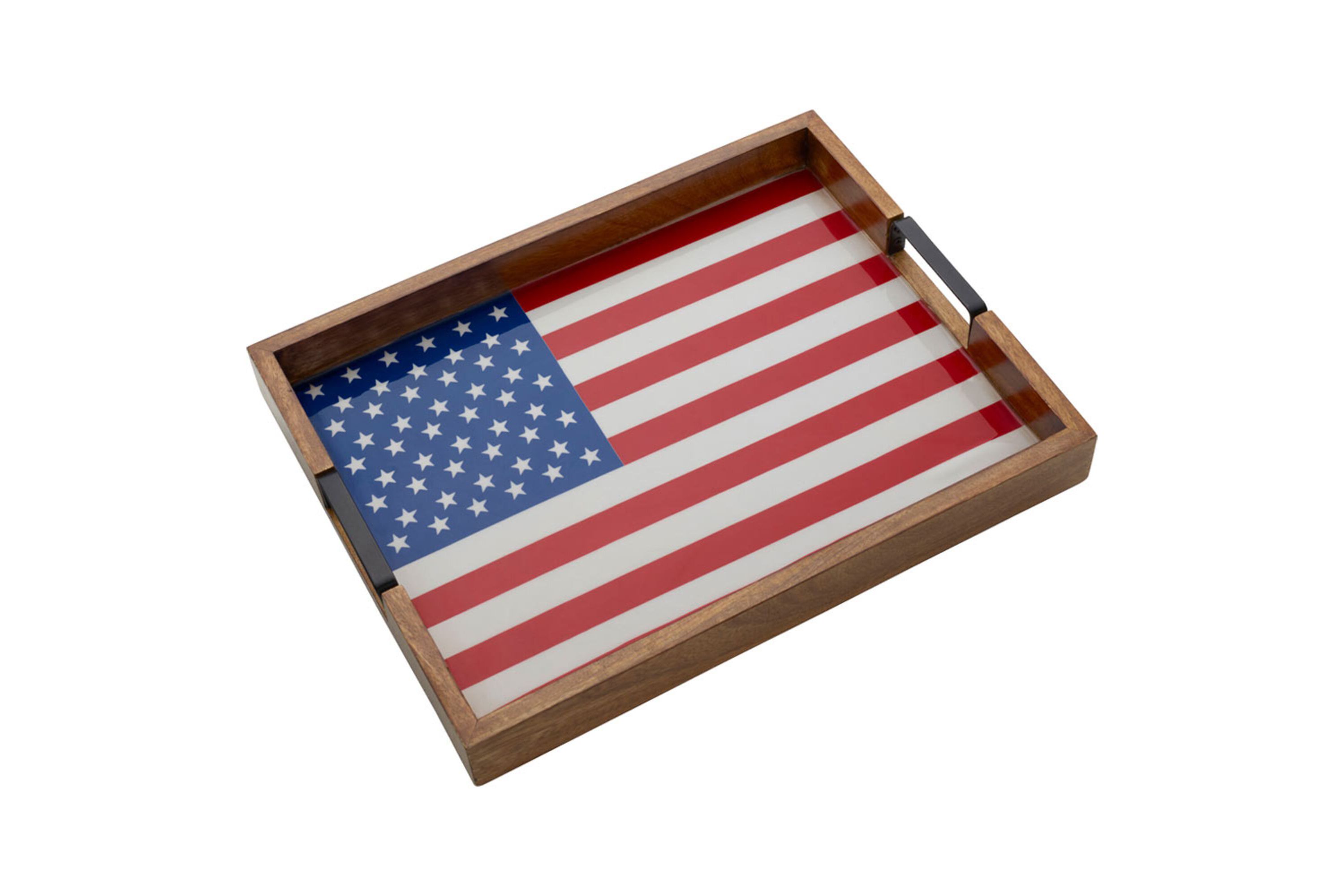Rectangular Flag Lazy Susan