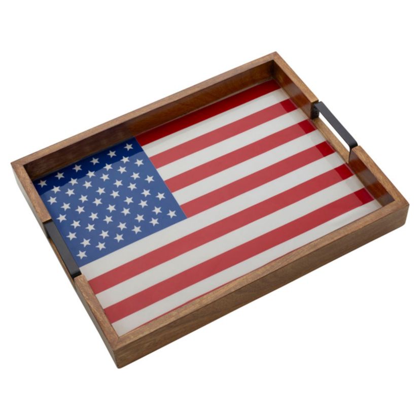 Rectangular Flag Lazy Susan