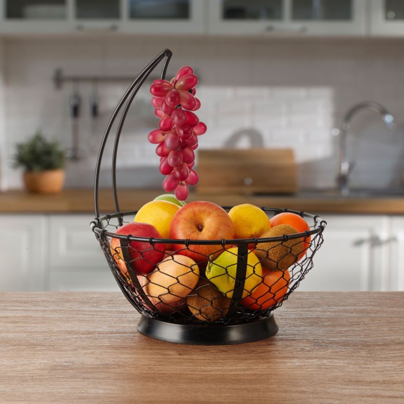 Farmers Market Fruit Basket with Banana Hook