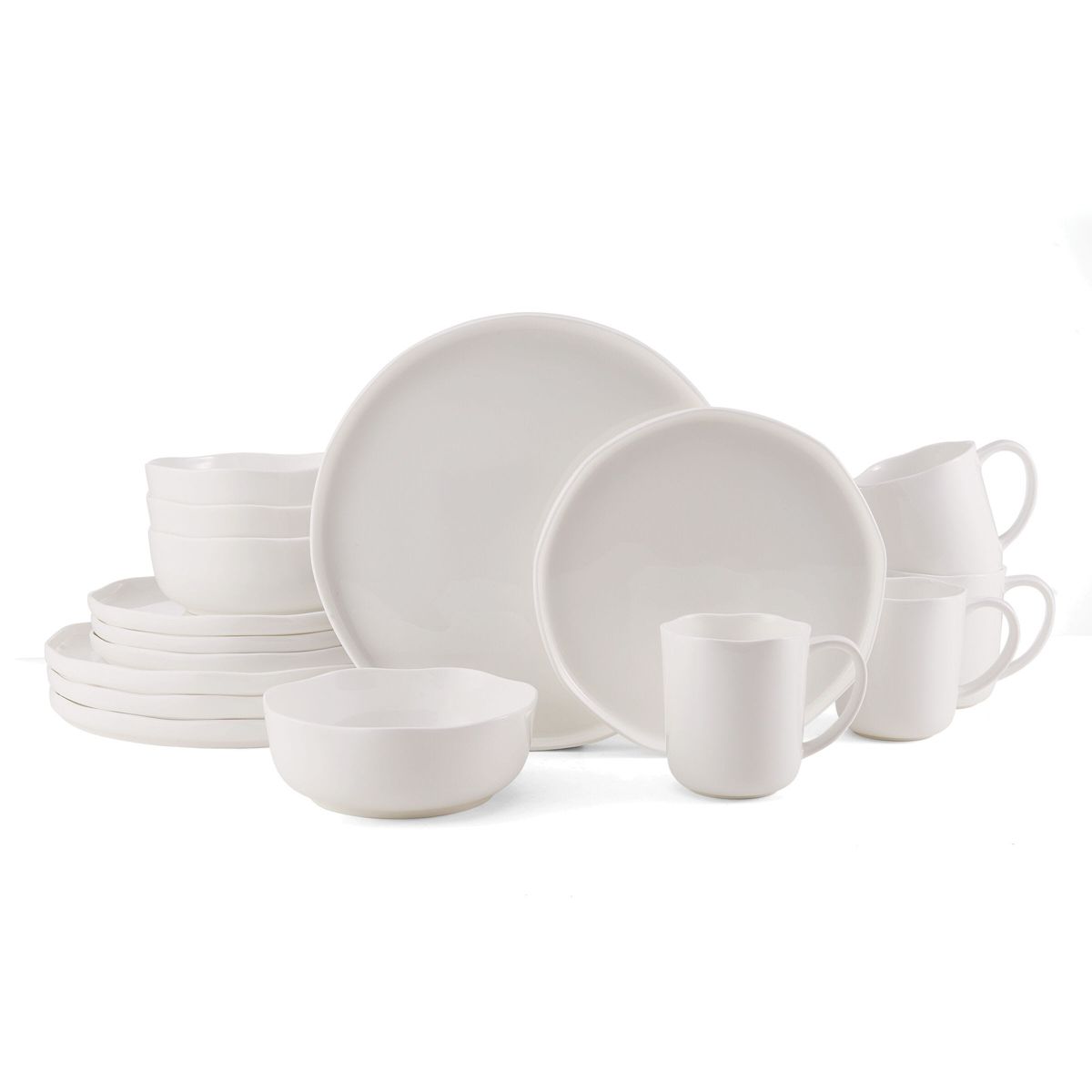 Mikasa Adelaide 16 Piece Dinnerware Set, Service for 4