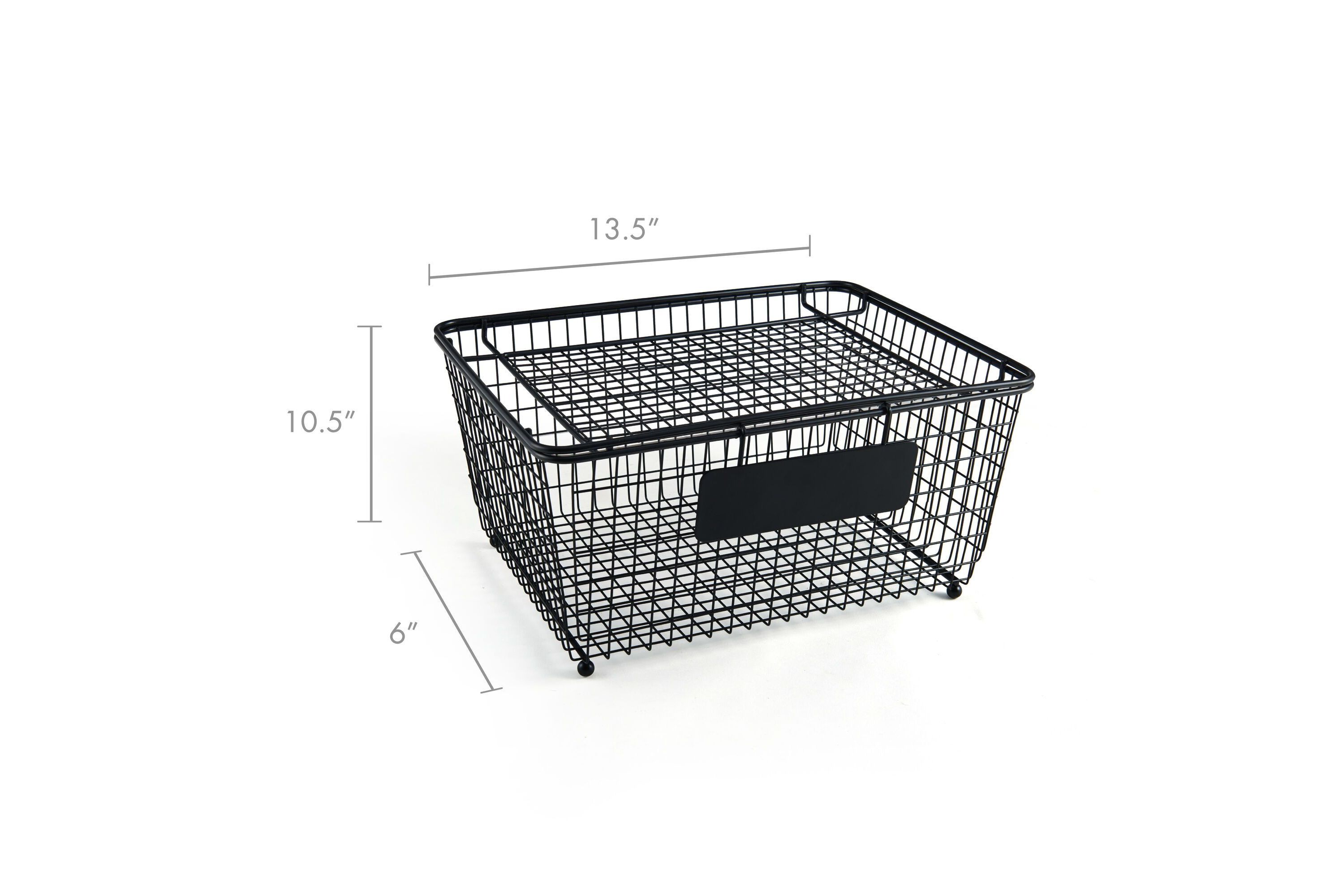 Chalkboard Stacking Basket