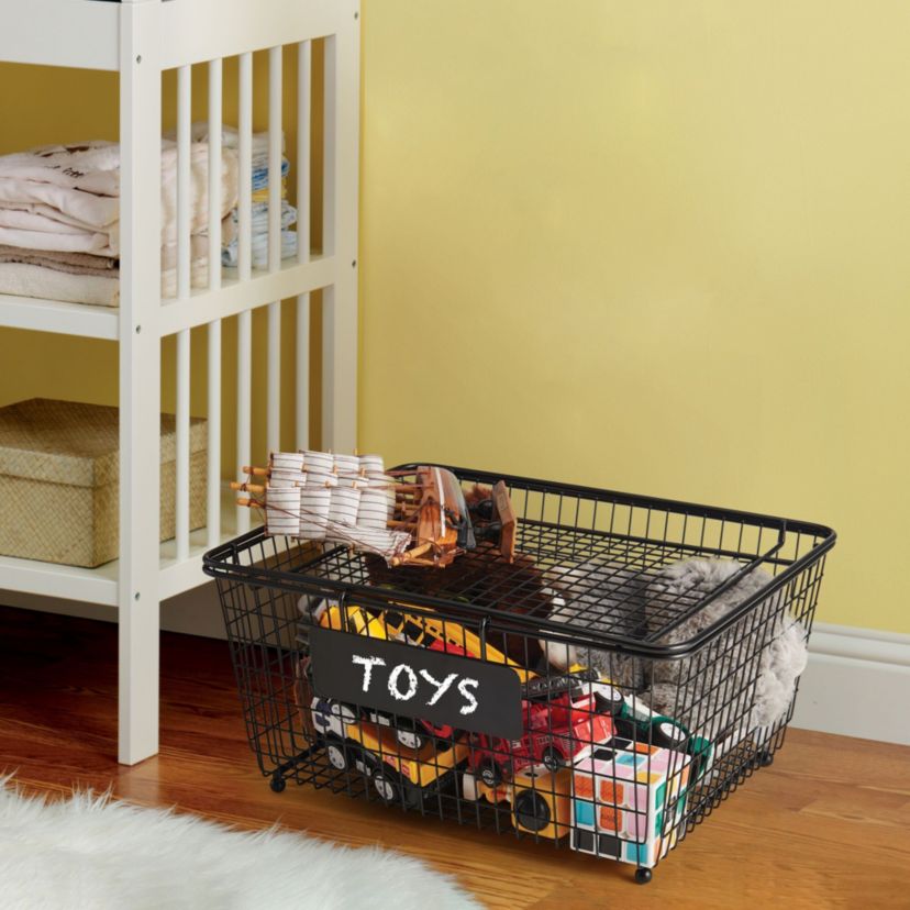Chalkboard Stacking Basket