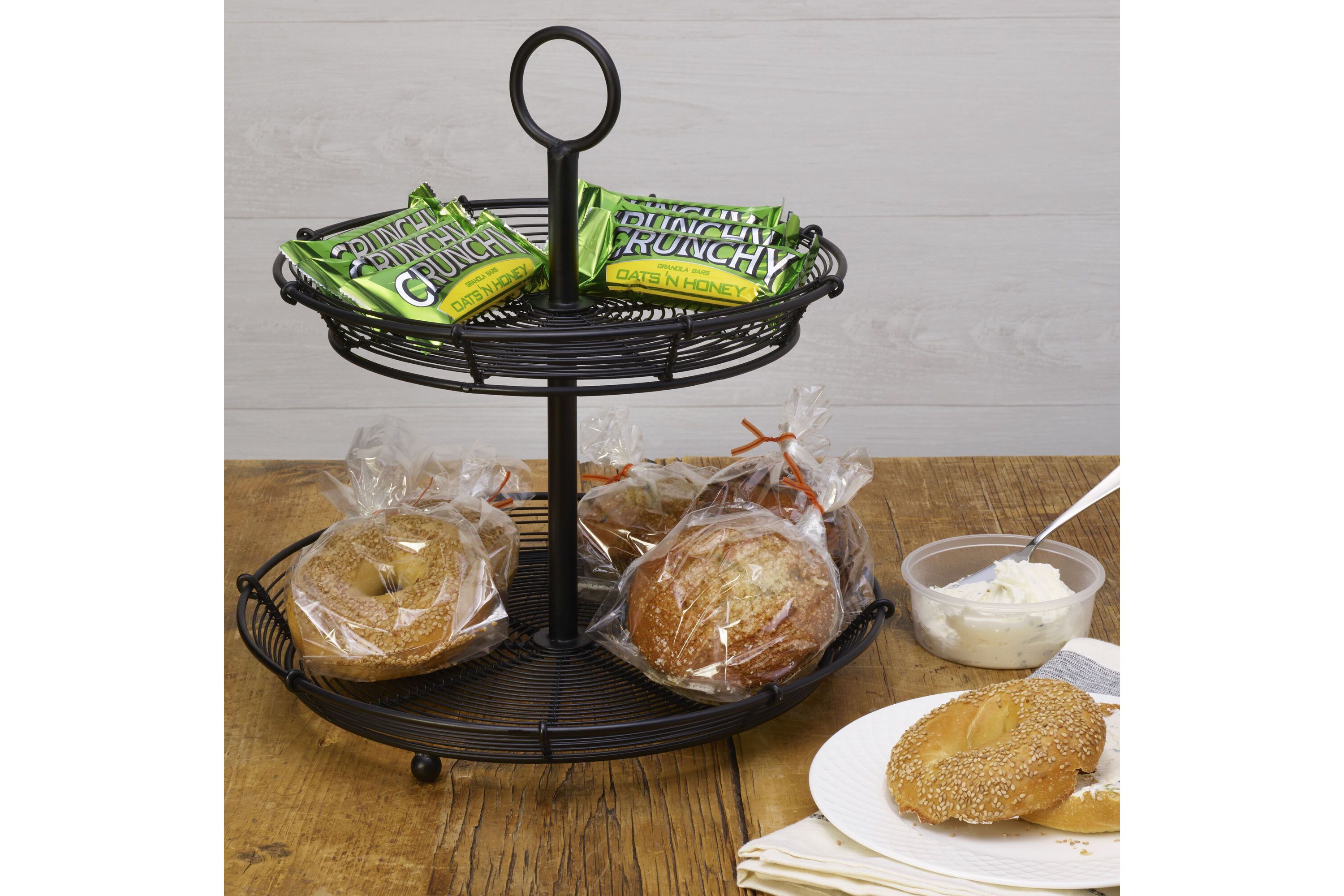 Tulsa 3-Tier Adjustable Pastry Stand