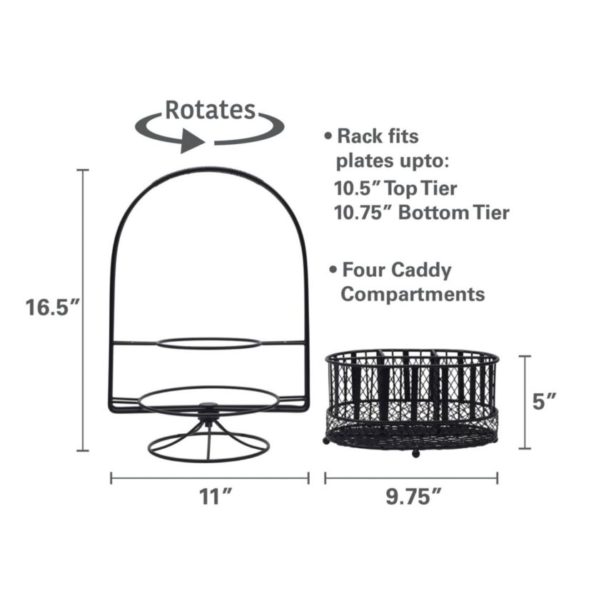 Art Deco Picnic Caddy