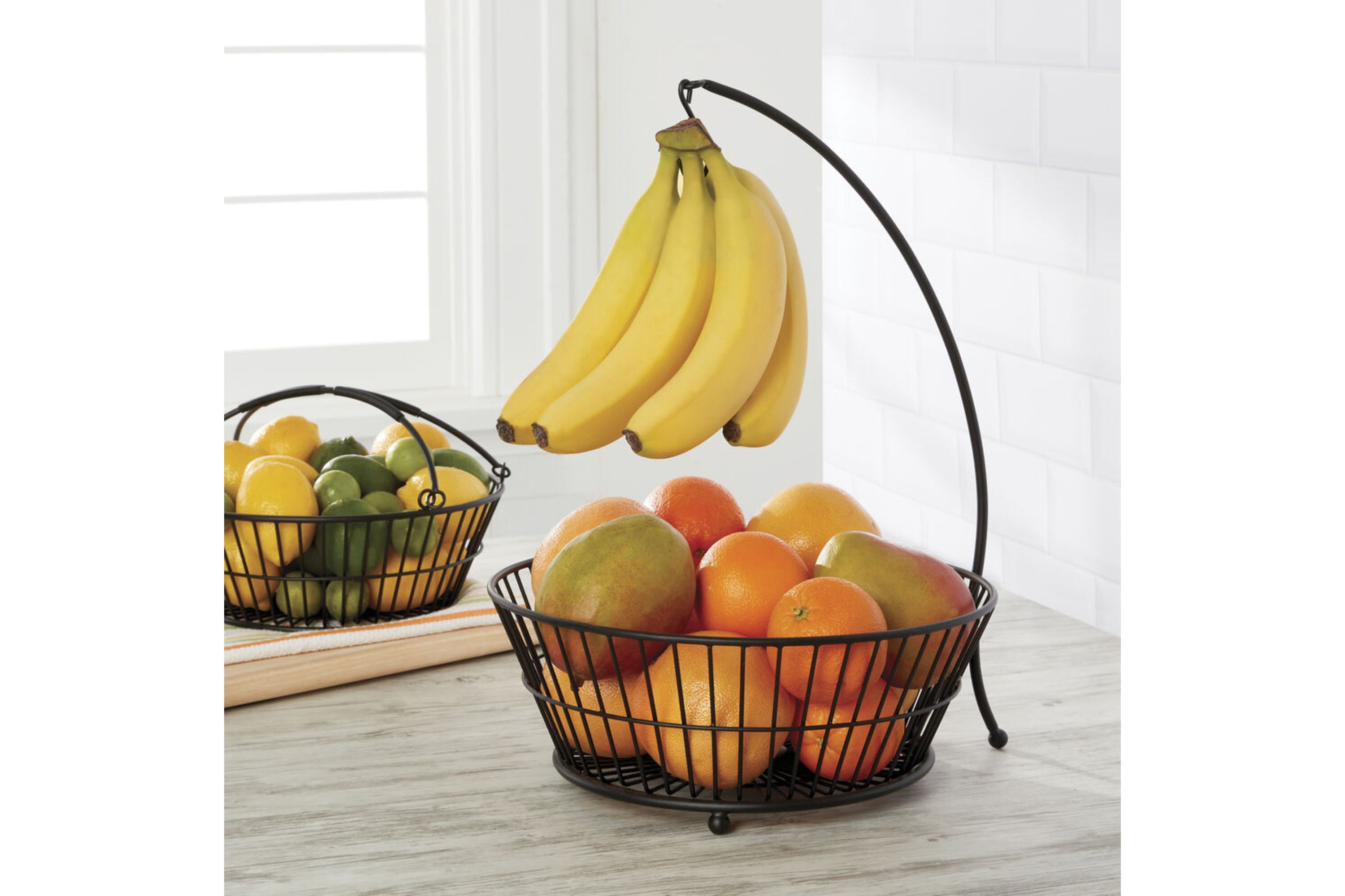 Tully 2-Tier Basket with Banana Hook
