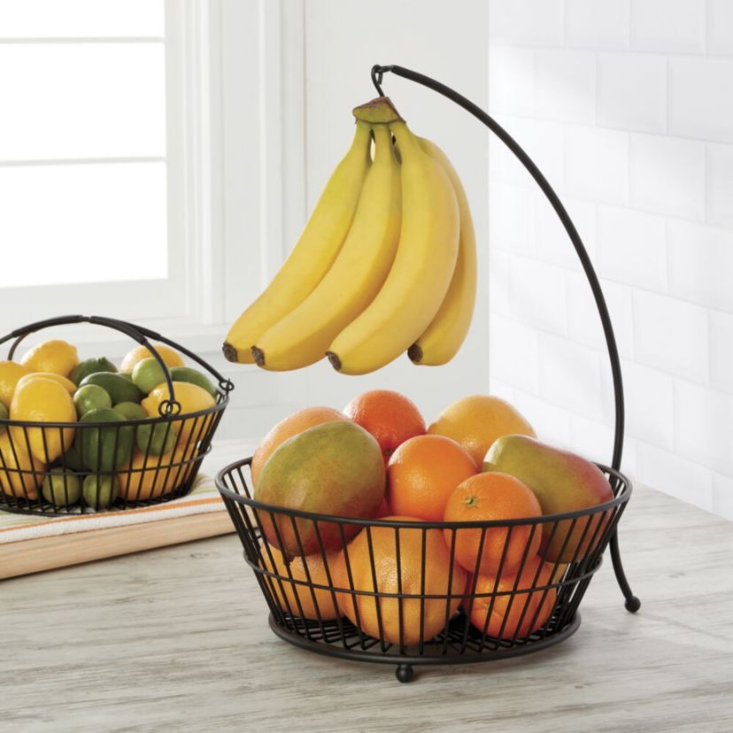 Tully 2-Tier Basket with Banana Hook