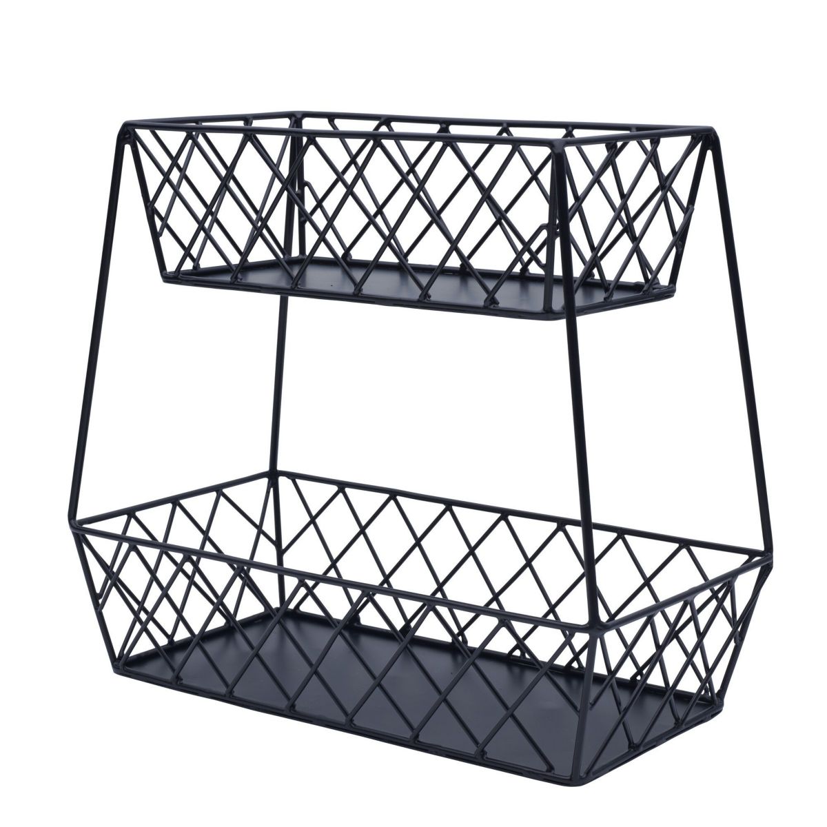 Lattice Farm 2-Tier Basket