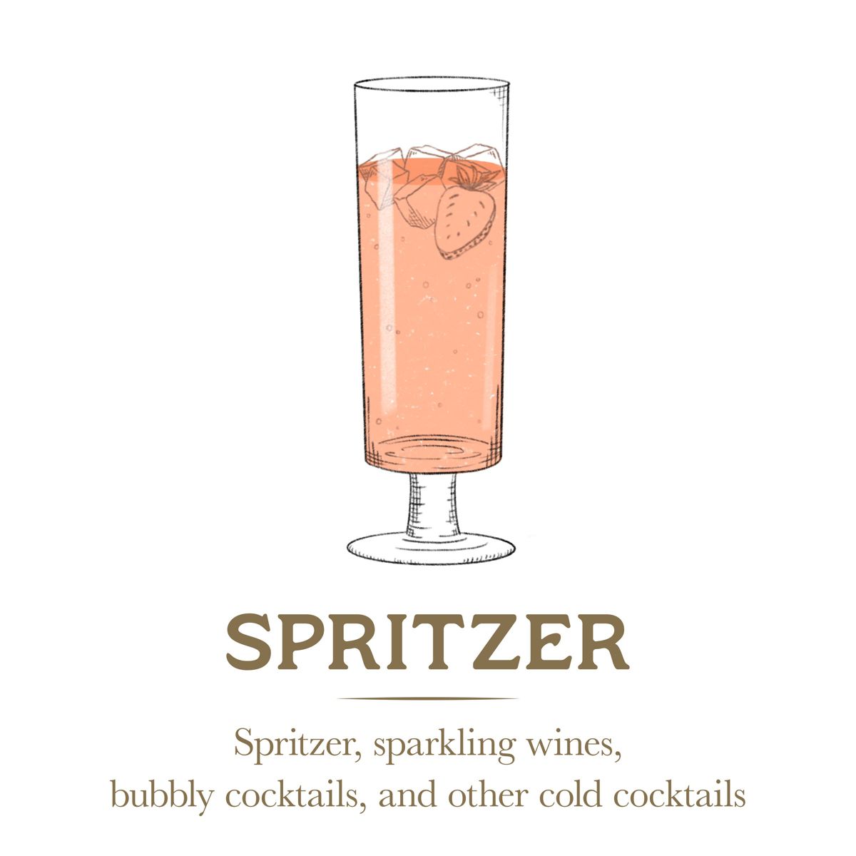 Mikasa Craft Cocktail Set of 4 Spritzer Champagne Prosecco Wine Flute Glasses, 9.5 Ounce, Clear