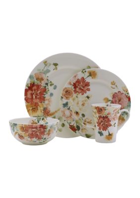 Elsie 16 Piece Dinnerware Set - Service for 4